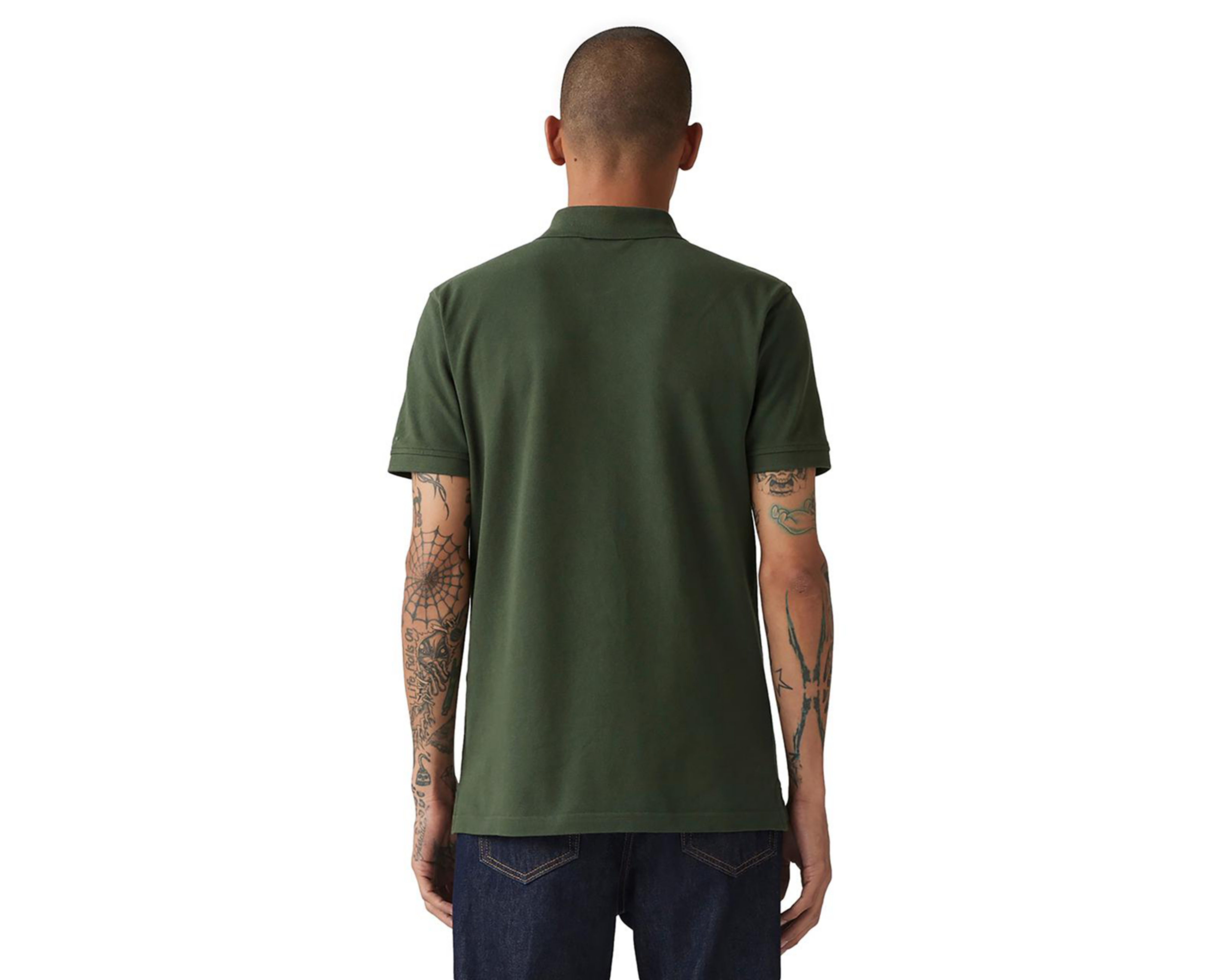 Foto 3 pulgar | Playera Polo Levi's Verde para Hombre