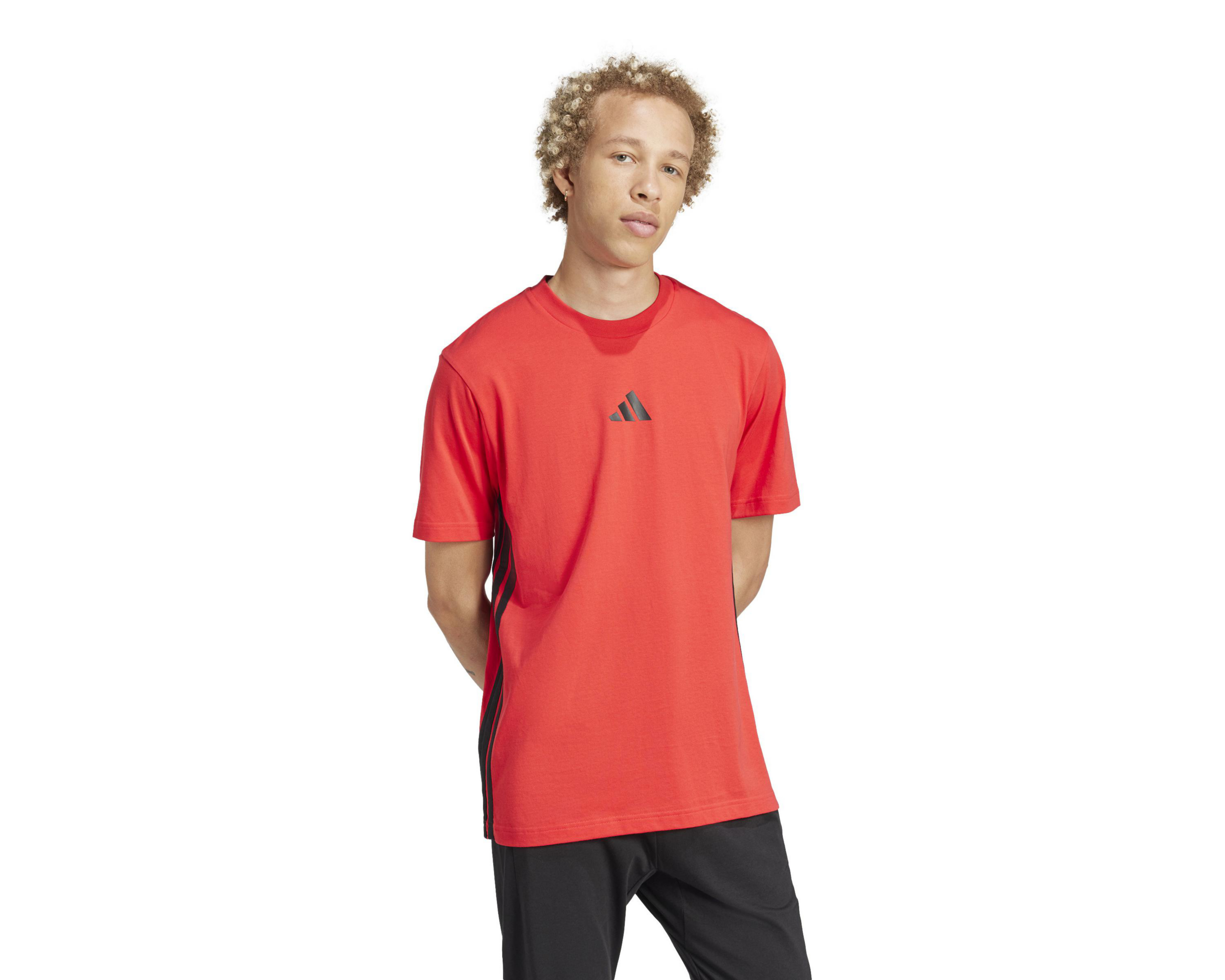 Foto 5 | Playera Adidas Essentials Single de Entrenamiento para Hombre