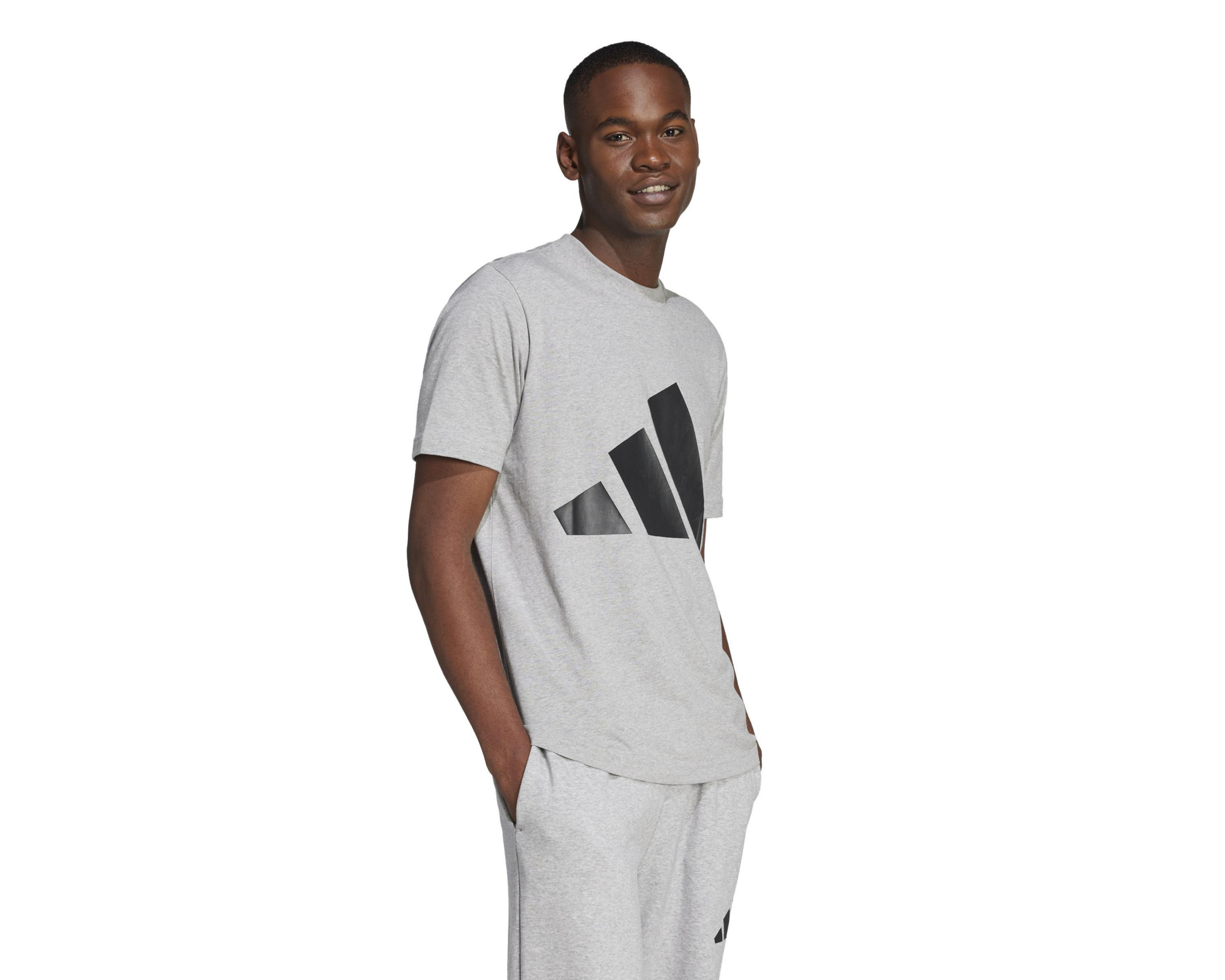 Foto 6 pulgar | Playera de Entrenamiento Adidas Essentials Big Logo para Hombre