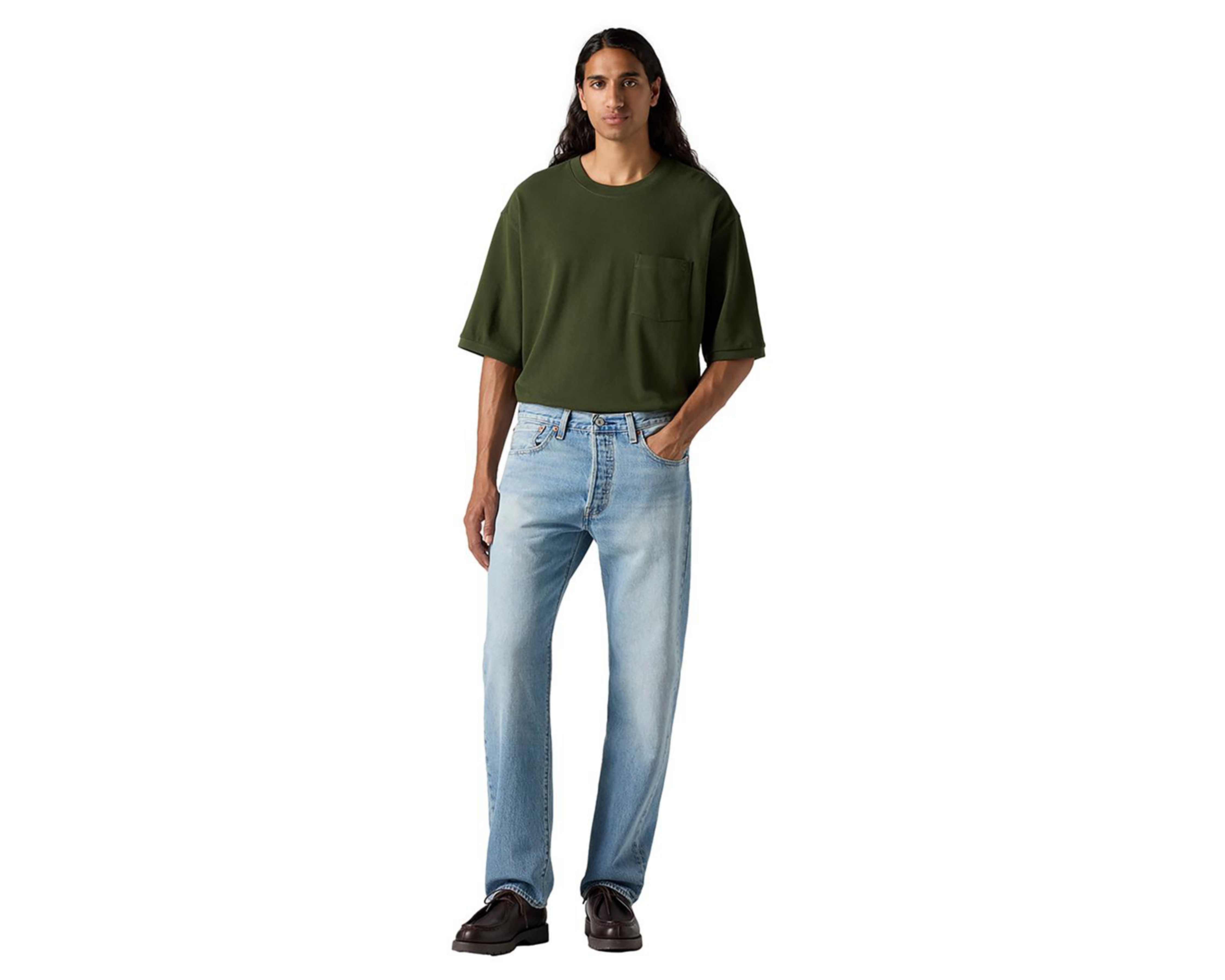 Foto 4 | Jeans Original Levi's 501 para Hombre