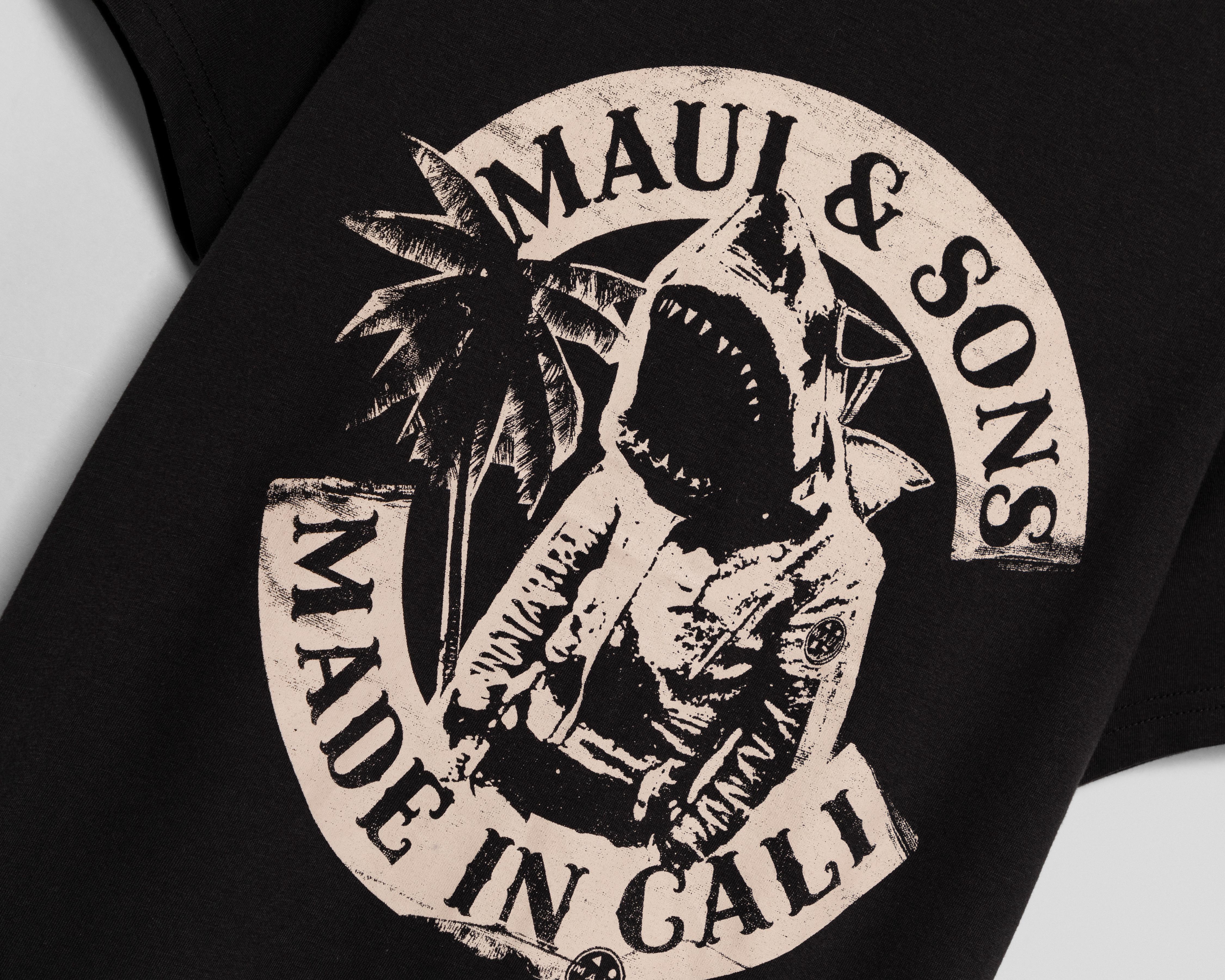 Foto 4 pulgar | Playera Maui and Sons Cuello Redondo