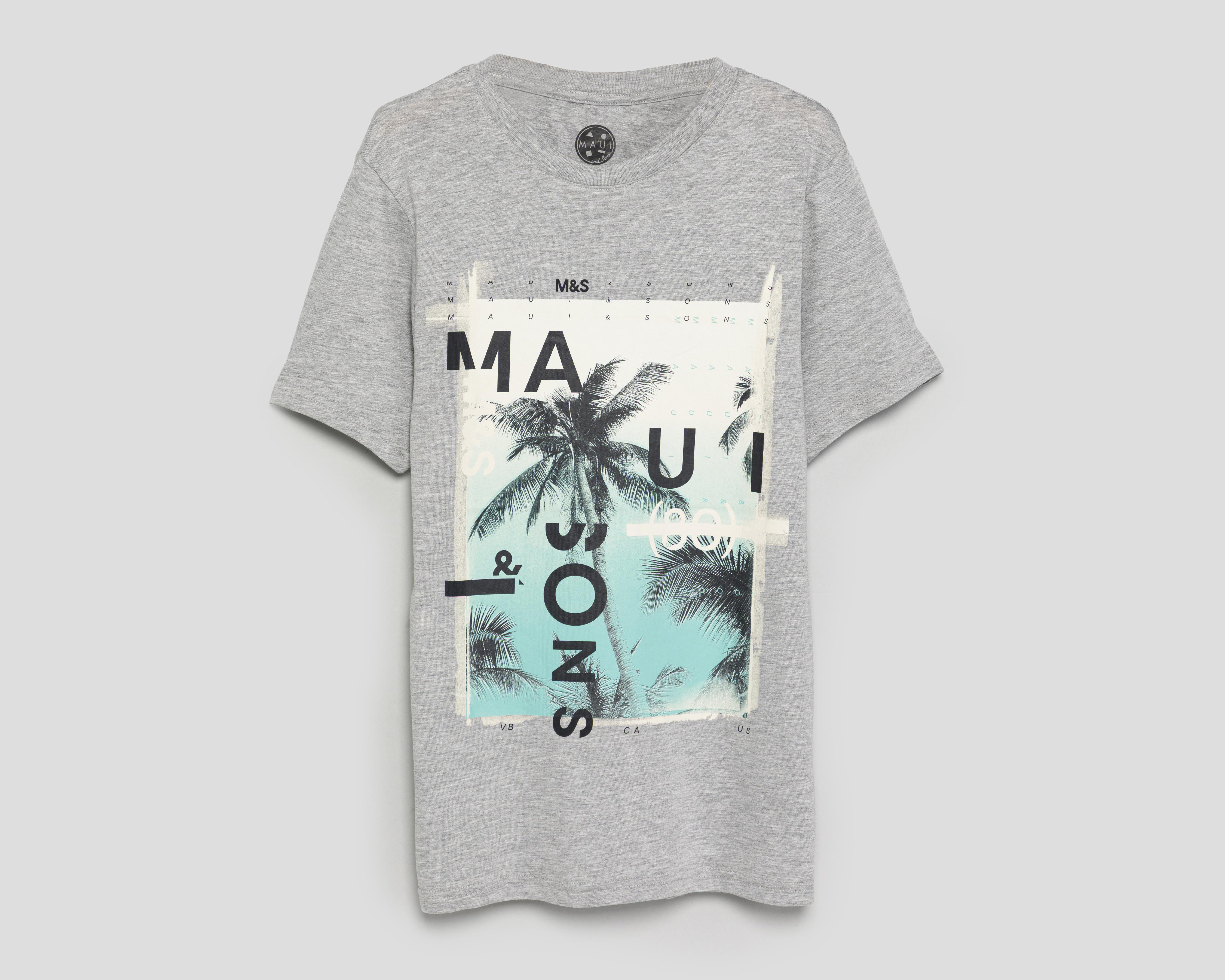 Foto 2 pulgar | Playera Maui and Sons Cuello Redondo