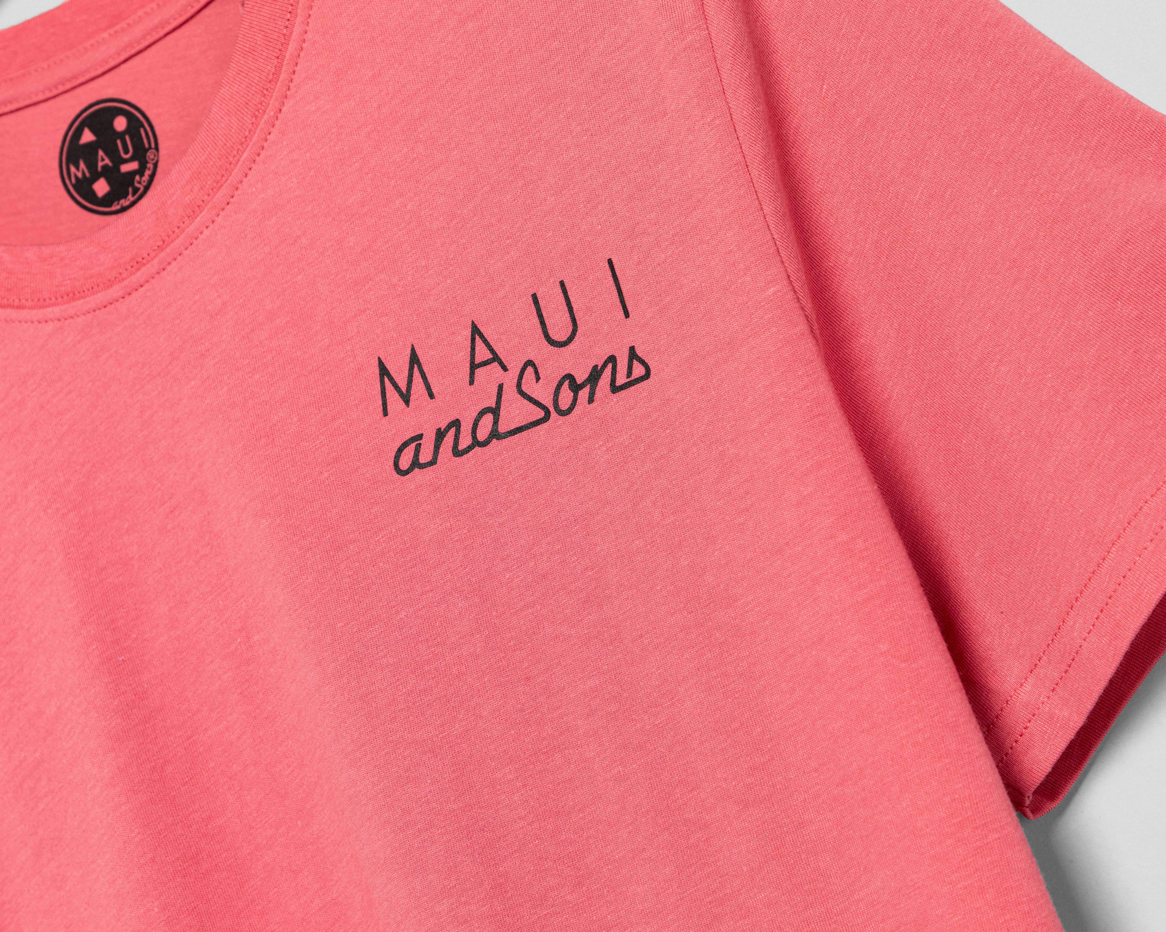 Foto 4 pulgar | Playera Maui and Sons Cuello Redondo