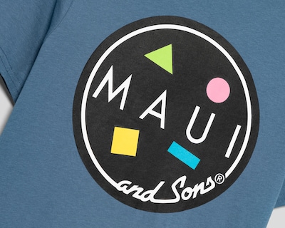 Foto 4 | Playera Maui and Sons Cuello Redondo