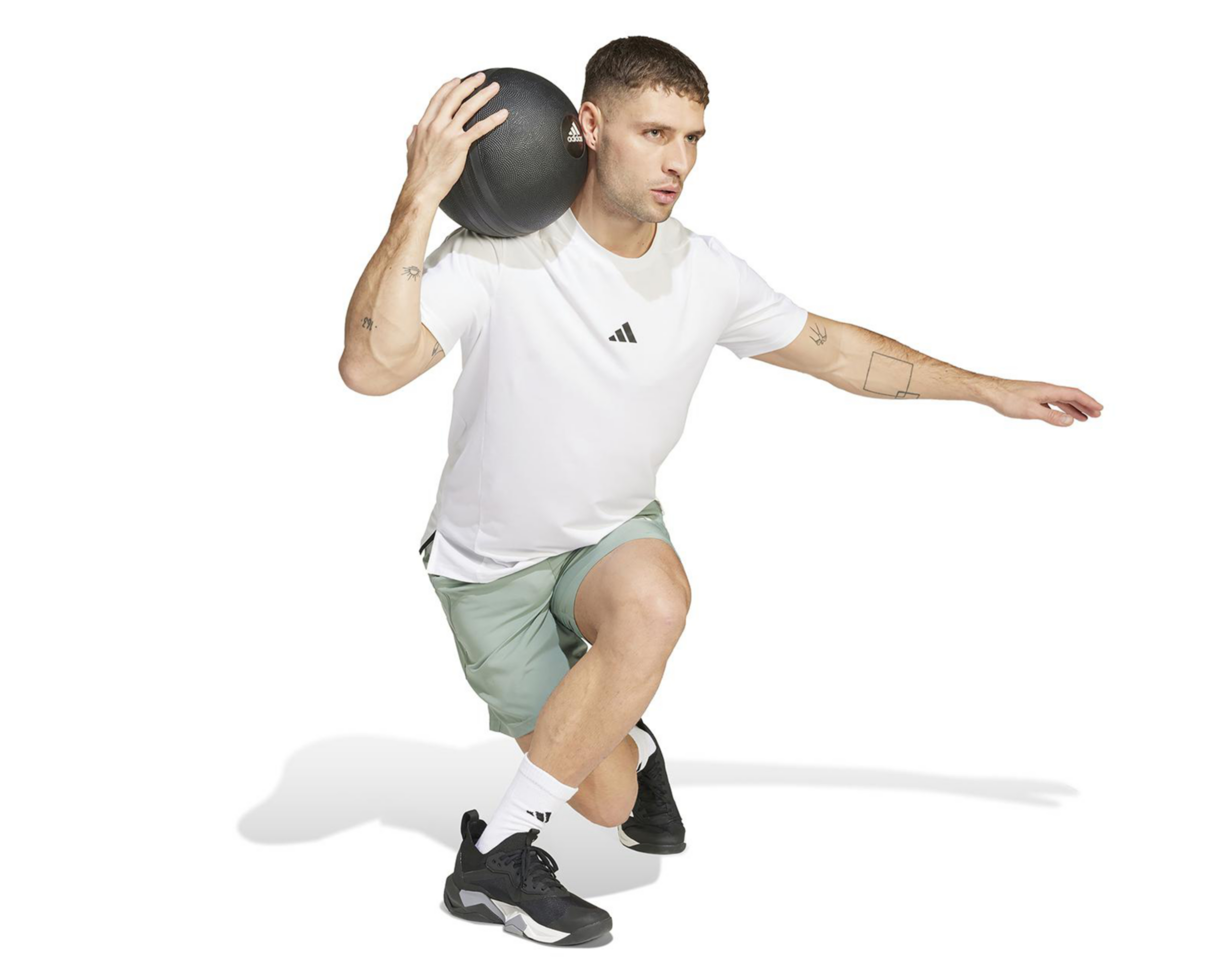 Foto 5 | Short Adidas Aeroready de Entrenamiento para Hombre