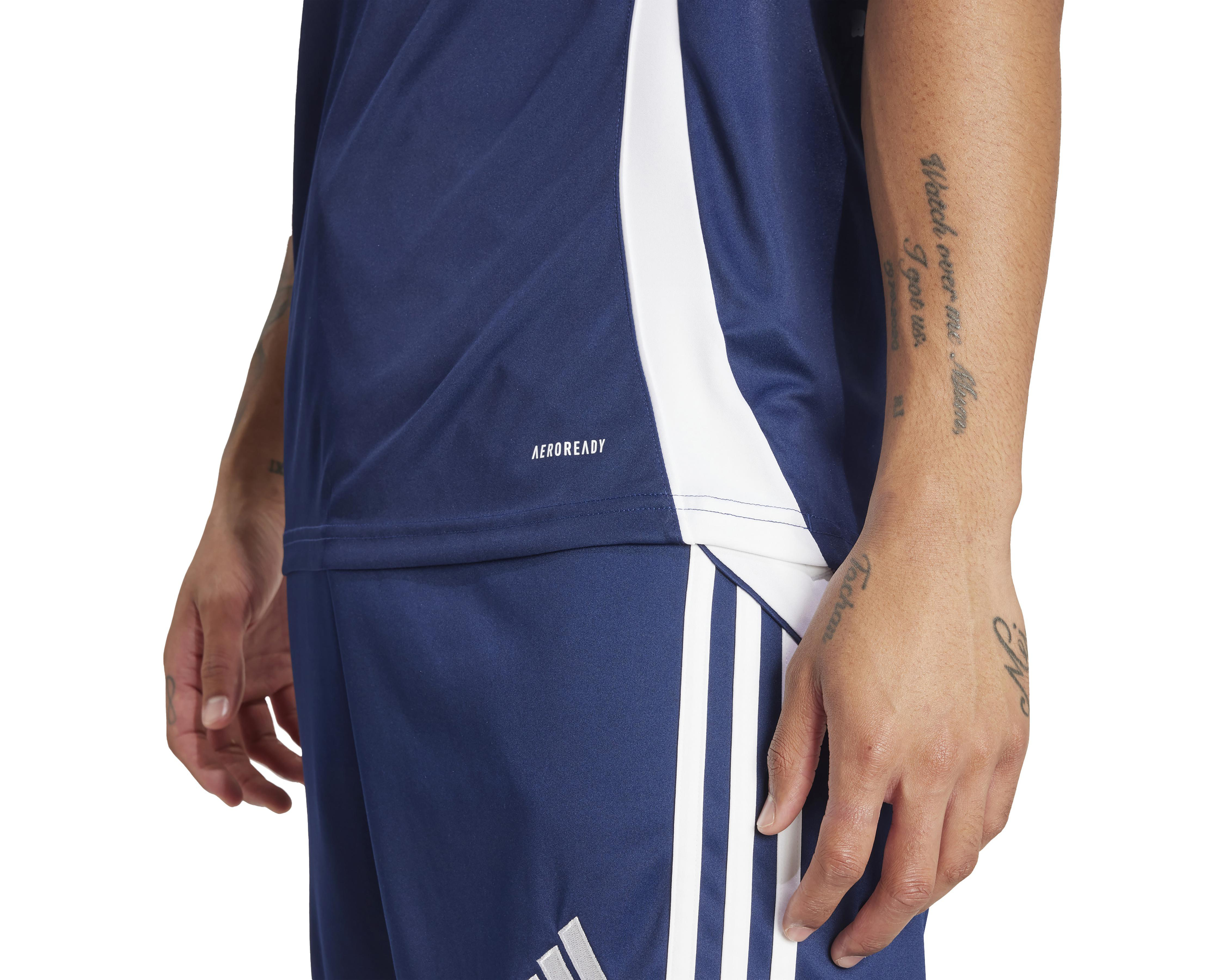 Foto 4 pulgar | Playera Adidas Aeroready Tiro 24 de Futbol para Hombre