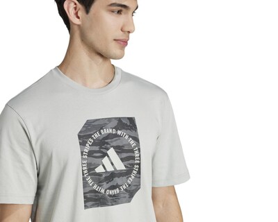 Foto 5 | Playera Adidas Camo Shape Graphic de Entrenamiento para Hombre