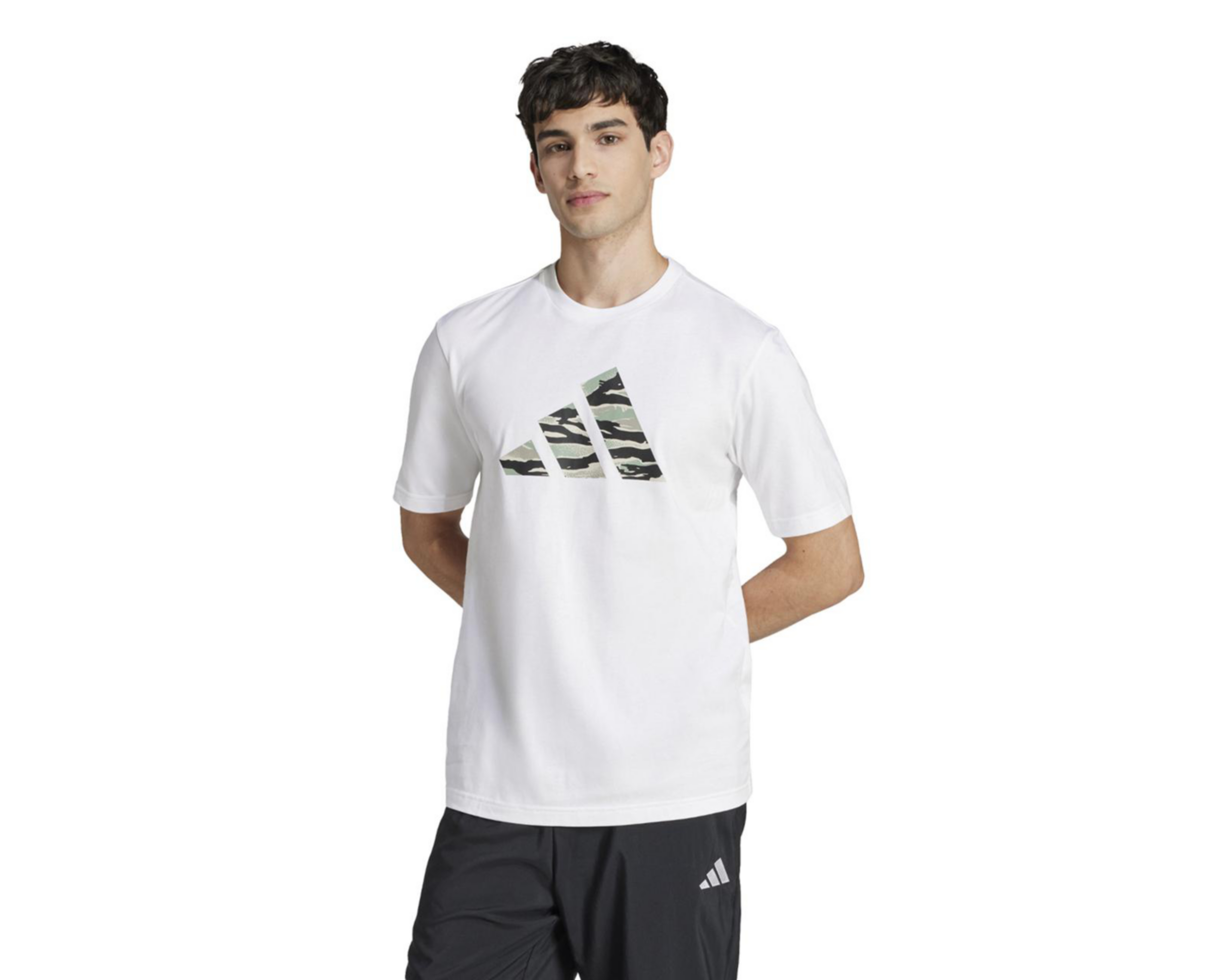 Foto 3 pulgar | Playera Adidas Codes Camo Graphic de Entrenamiento para Hombre