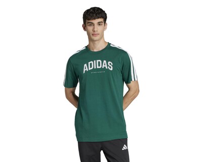Foto 2 | Playera Adidas Codes Collegiate Linear Graphic de Entrenamiento para Hombre