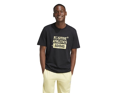 Foto 2 | Playera Adidas Lounge Verbiage de Entrenamiento para Hombre
