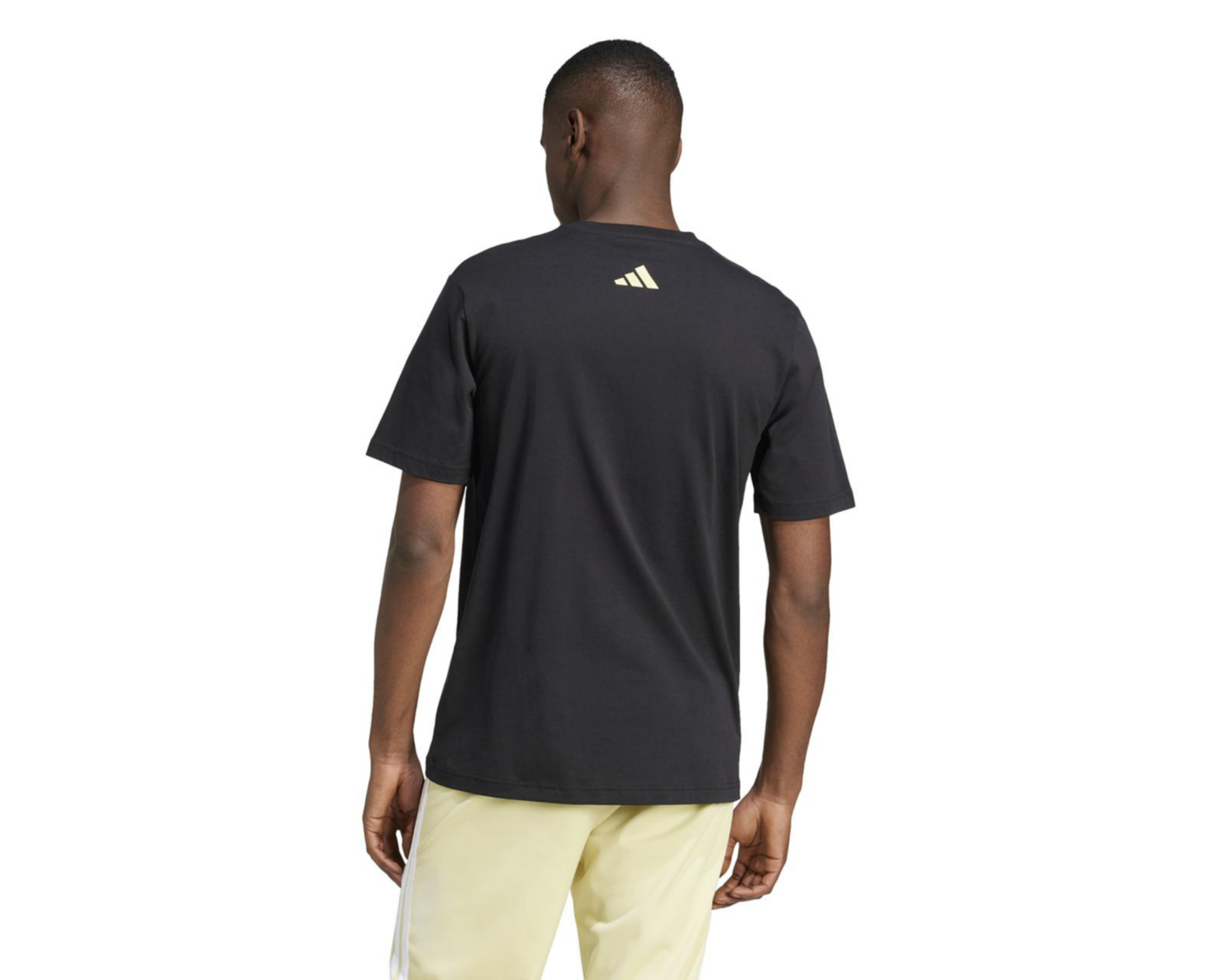 Foto 4 pulgar | Playera Adidas Lounge Verbiage de Entrenamiento para Hombre