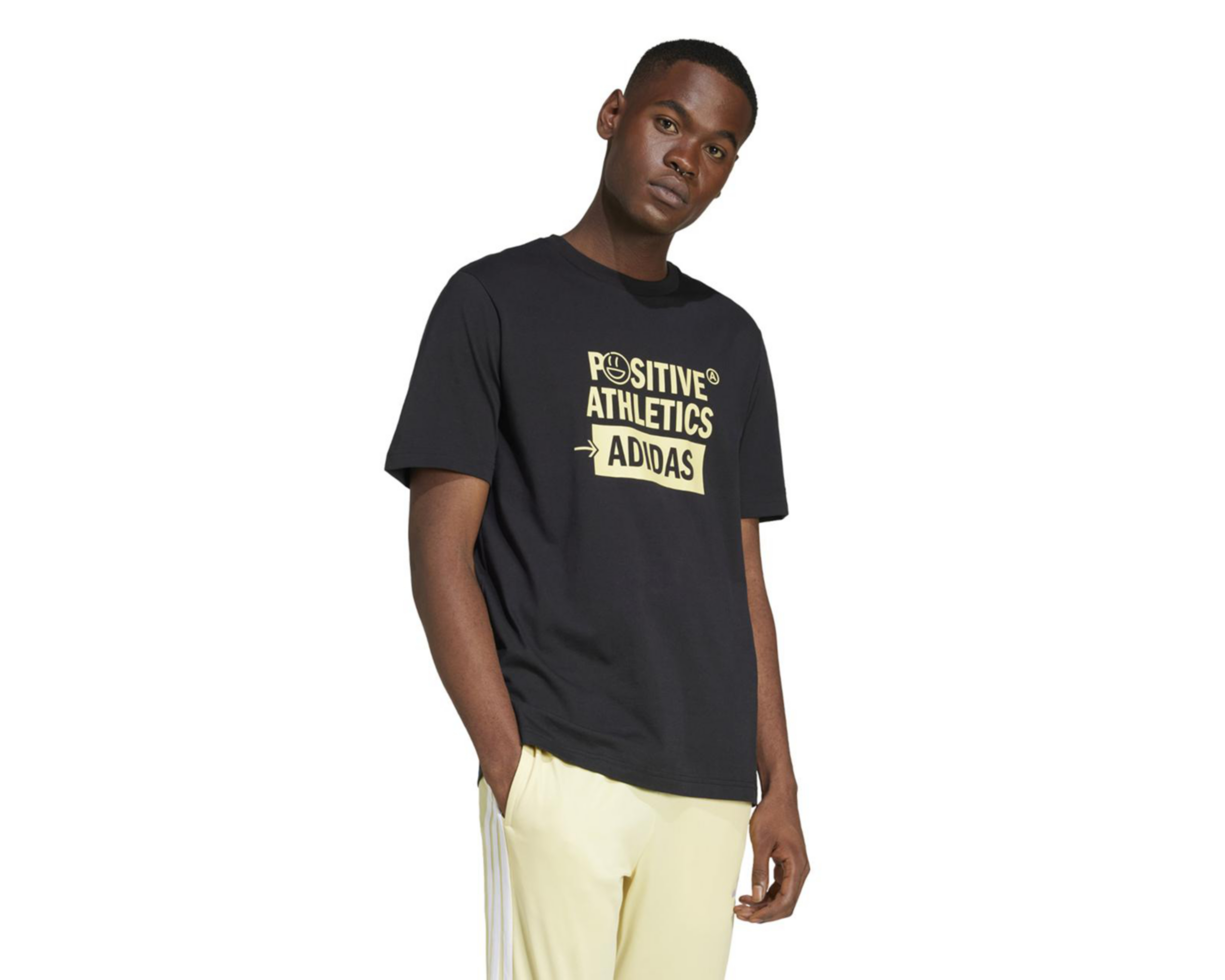 Foto 5 pulgar | Playera Adidas Lounge Verbiage de Entrenamiento para Hombre