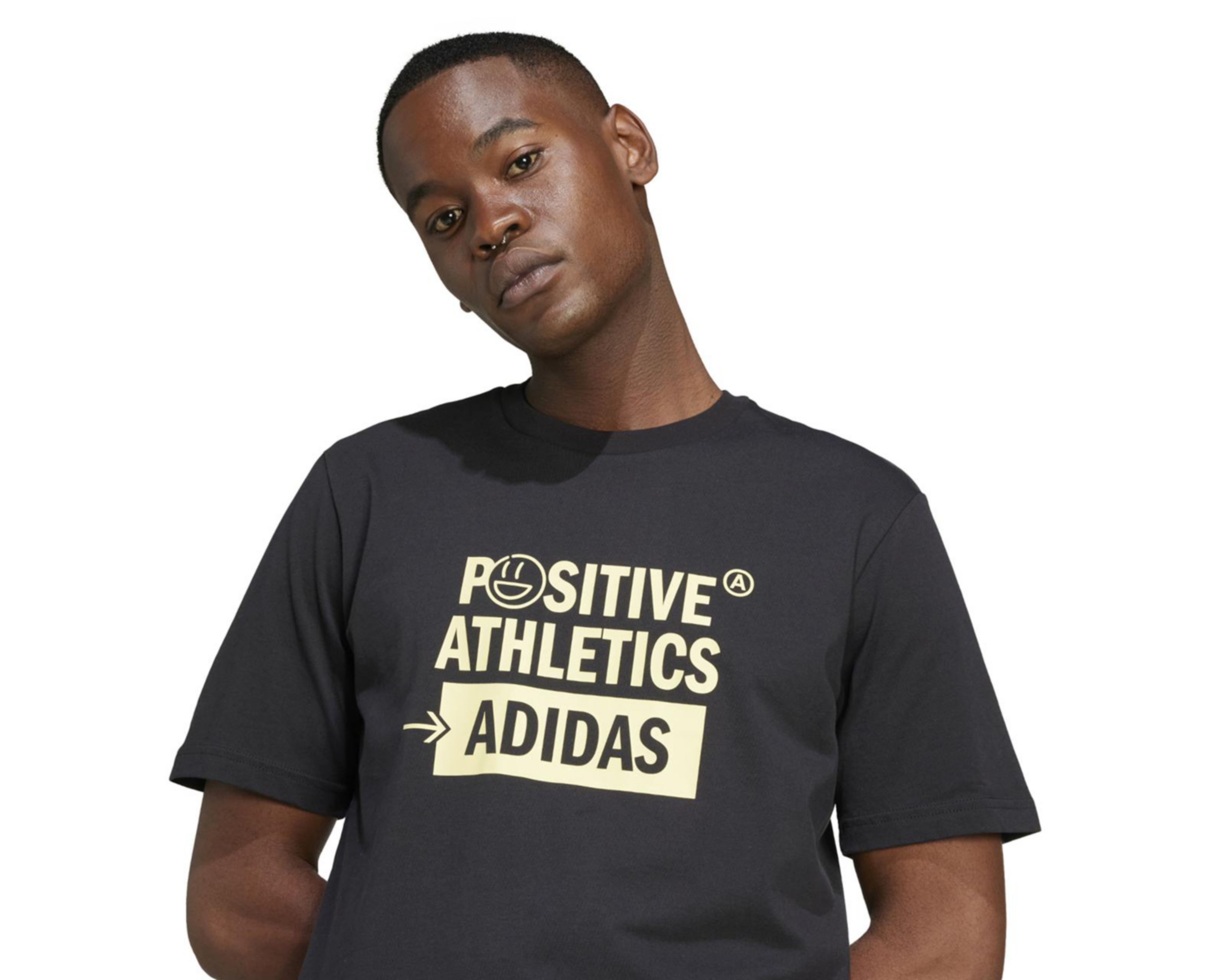 Foto 7 pulgar | Playera Adidas Lounge Verbiage de Entrenamiento para Hombre