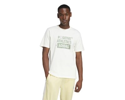 Foto 2 | Playera Adidas Lounge Verbiage de Entrenamiento para Hombre