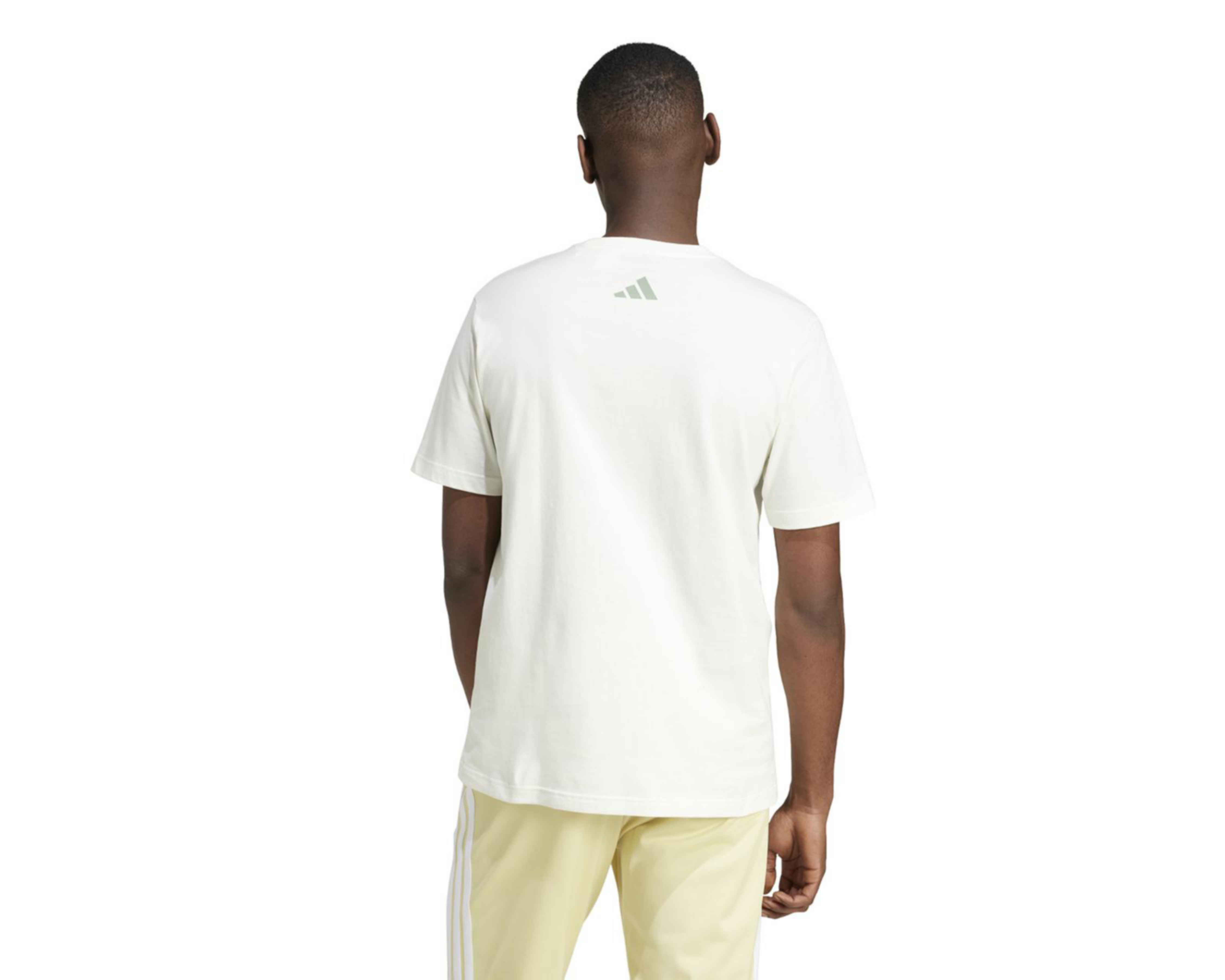 Foto 4 pulgar | Playera Adidas Lounge Verbiage de Entrenamiento para Hombre