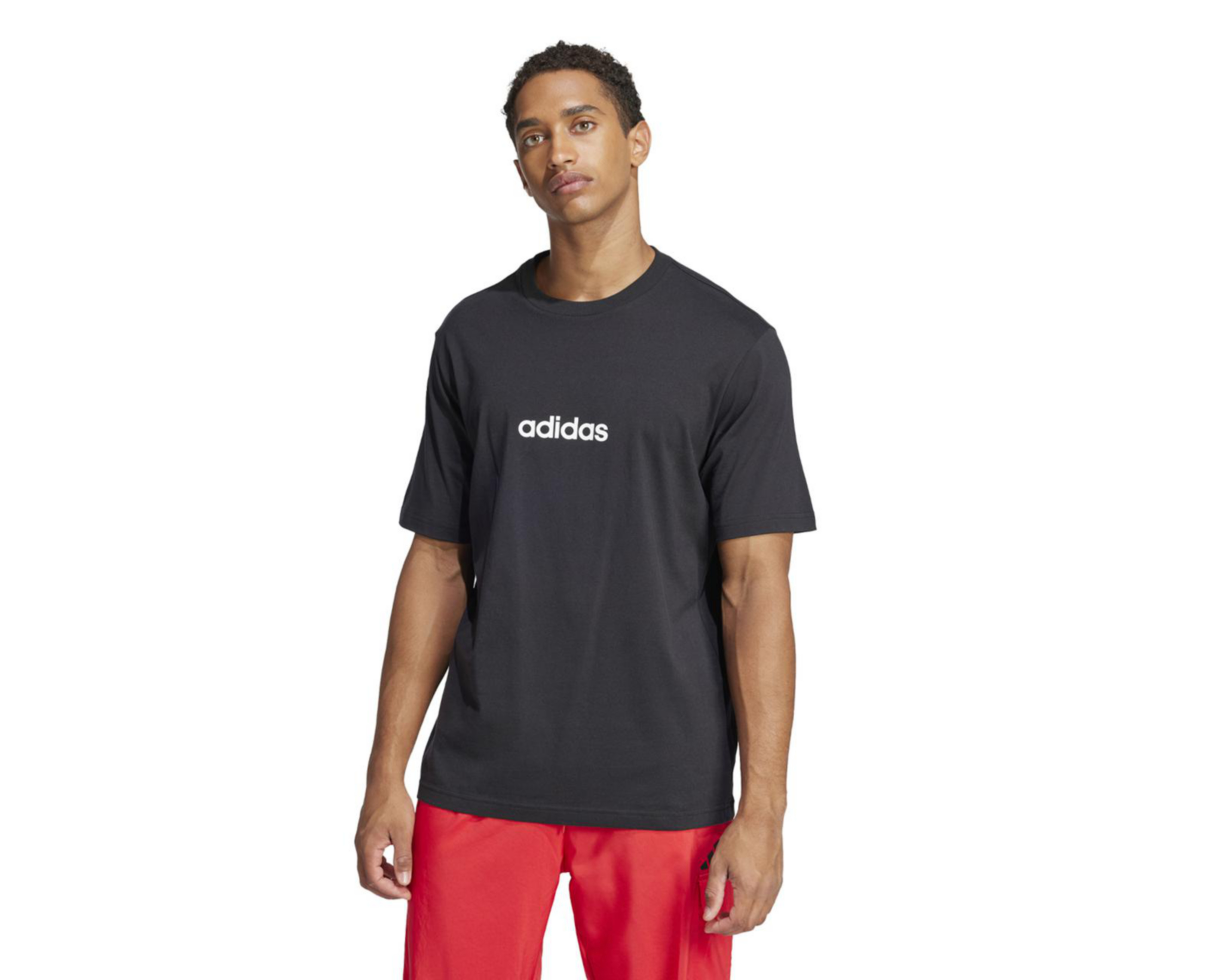 Foto 3 pulgar | Playera Adidas Essentials Linear de Entrenamiento para Hombre