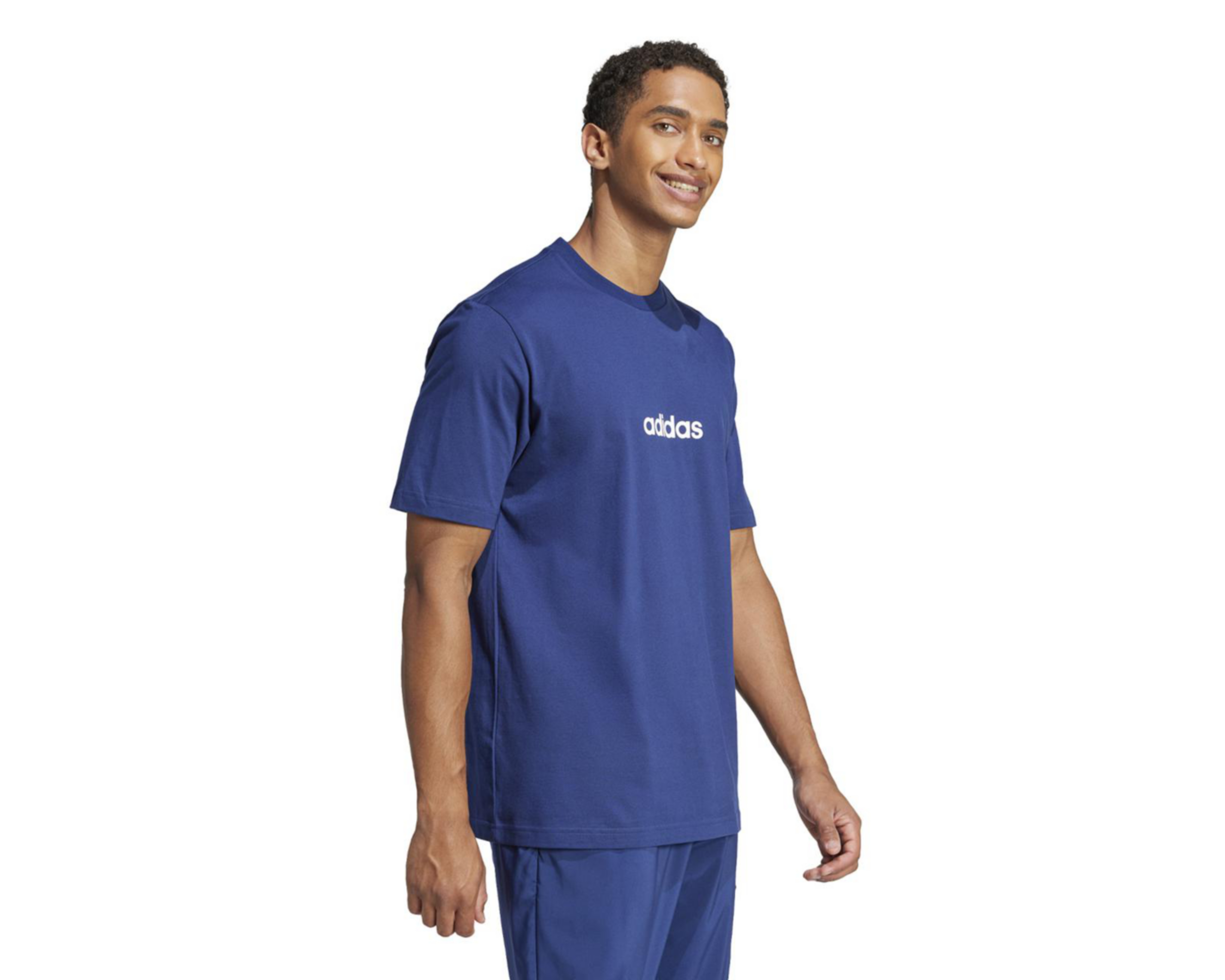 Foto 5 pulgar | Playera Adidas Essentials Linear de Entrenamiento para Hombre