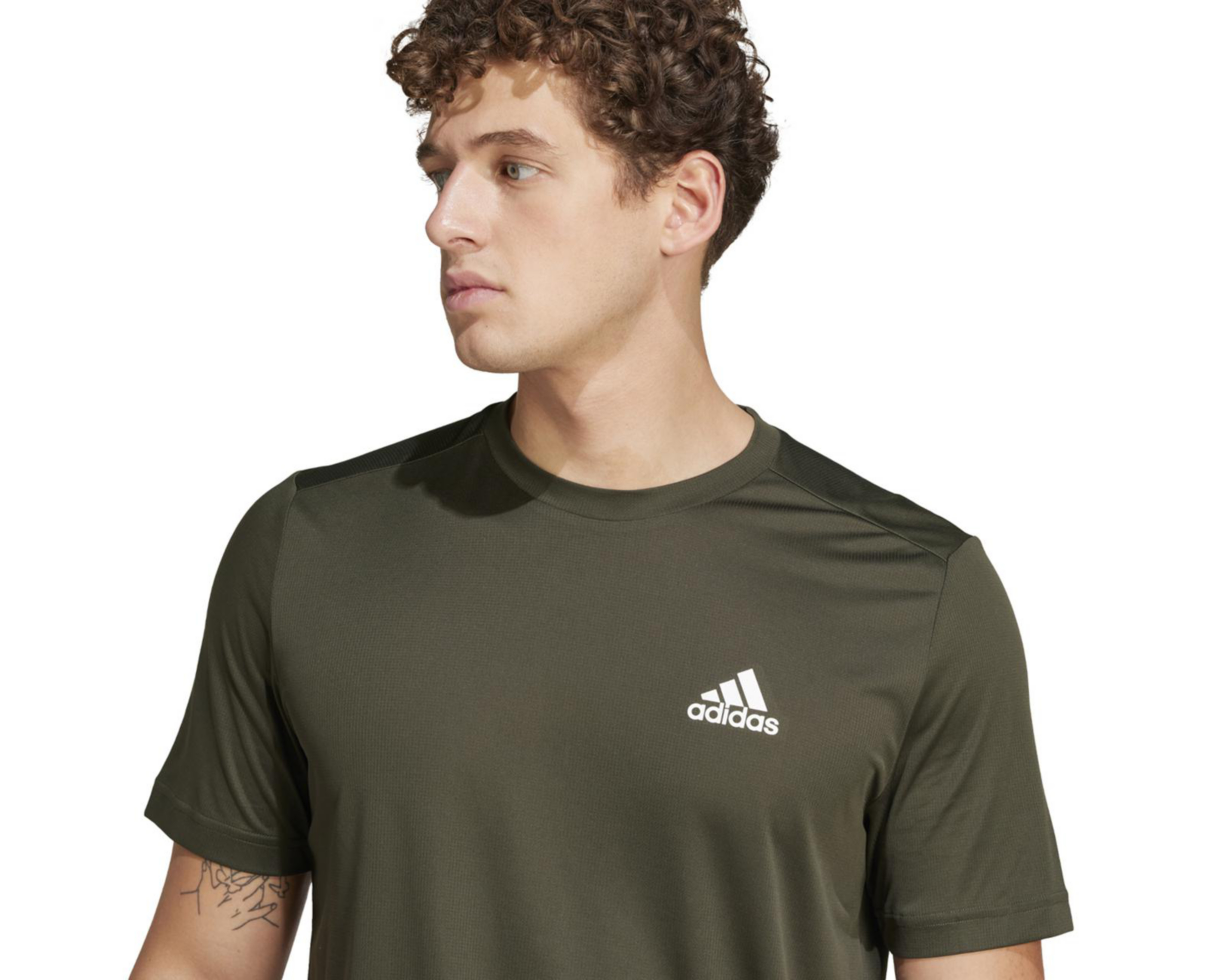 Foto 6 pulgar | Playera Adidas Aeroready de Entrenamiento para Hombre