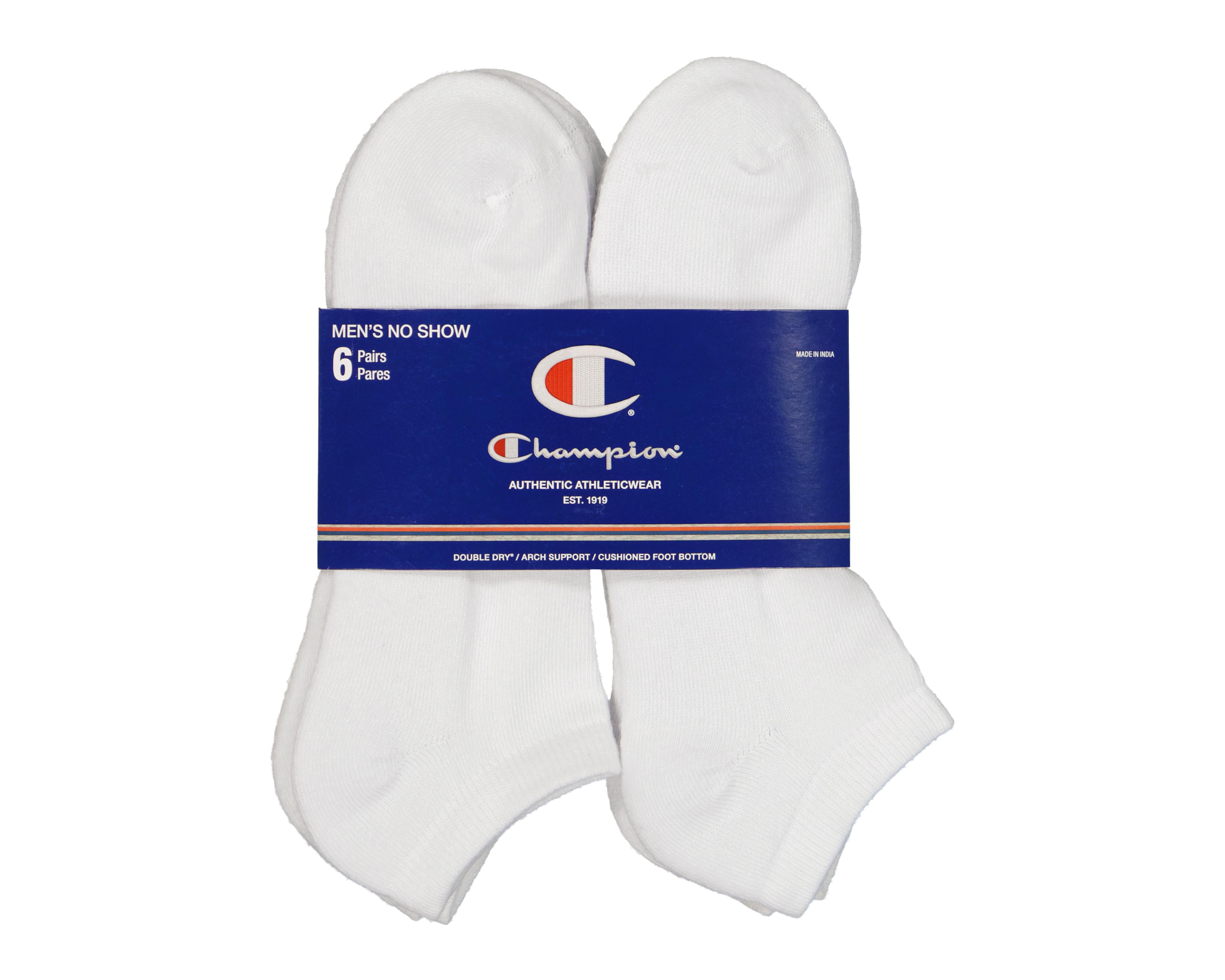 Foto 4 pulgar | Calcetas Deportivas Champion para Hombre 6 Pares
