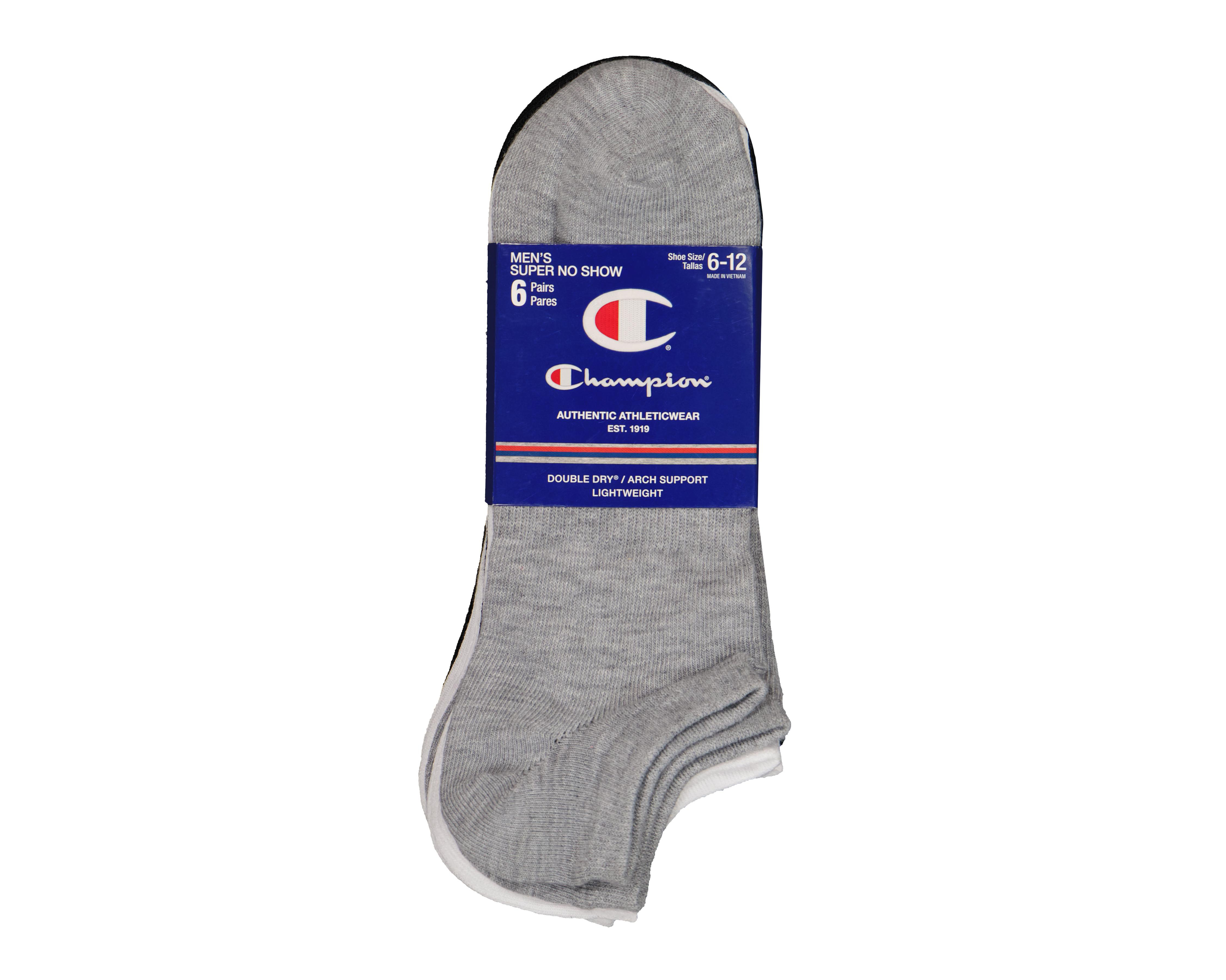 Foto 4 pulgar | Calcetas Deportivas Champion para Hombre 6 Pares