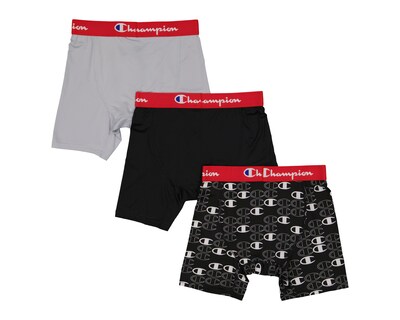 Foto 2 | Bóxer Largo Champion para Hombre 3 Piezas