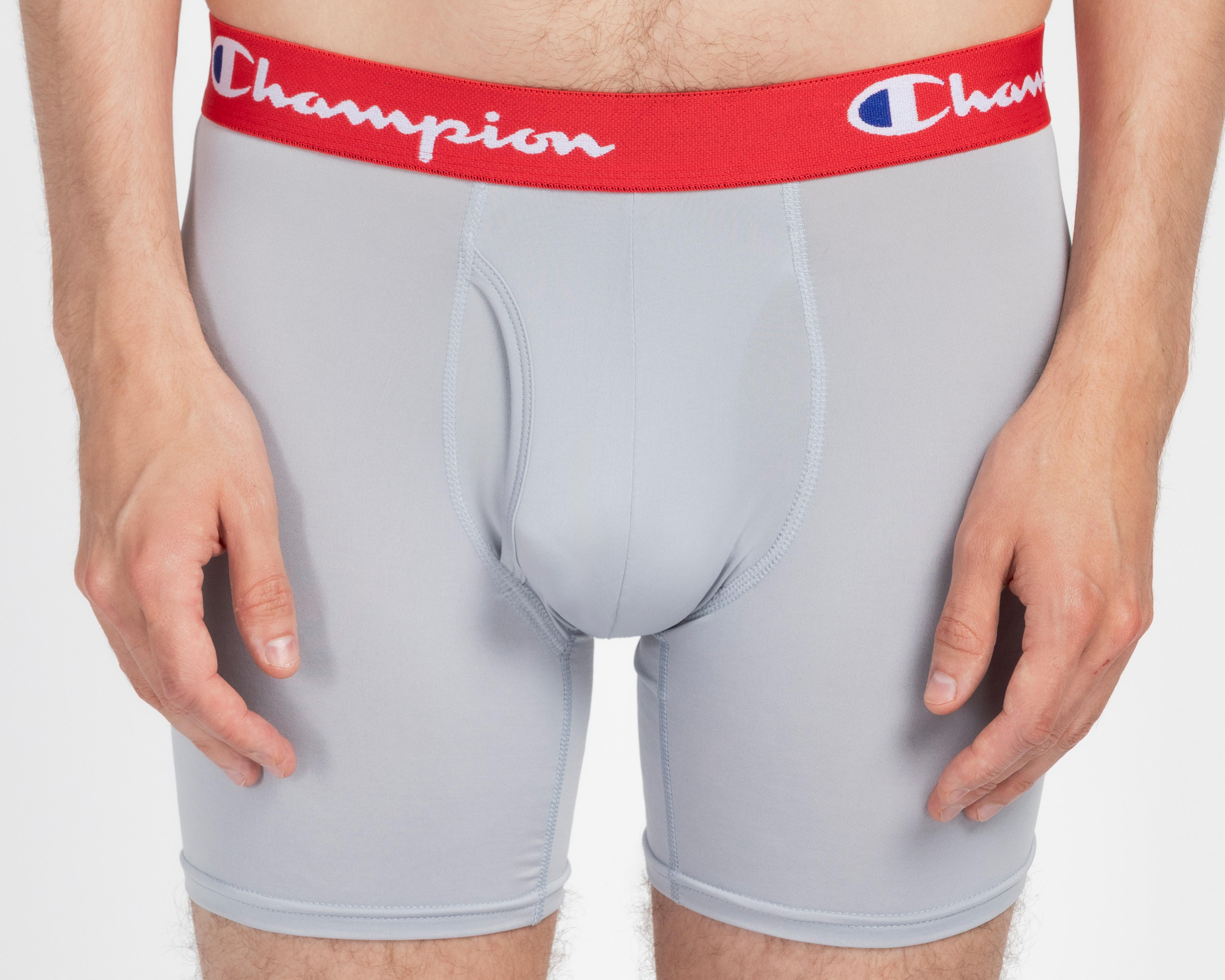 Foto 5 pulgar | Bóxer Largo Champion para Hombre 3 Piezas