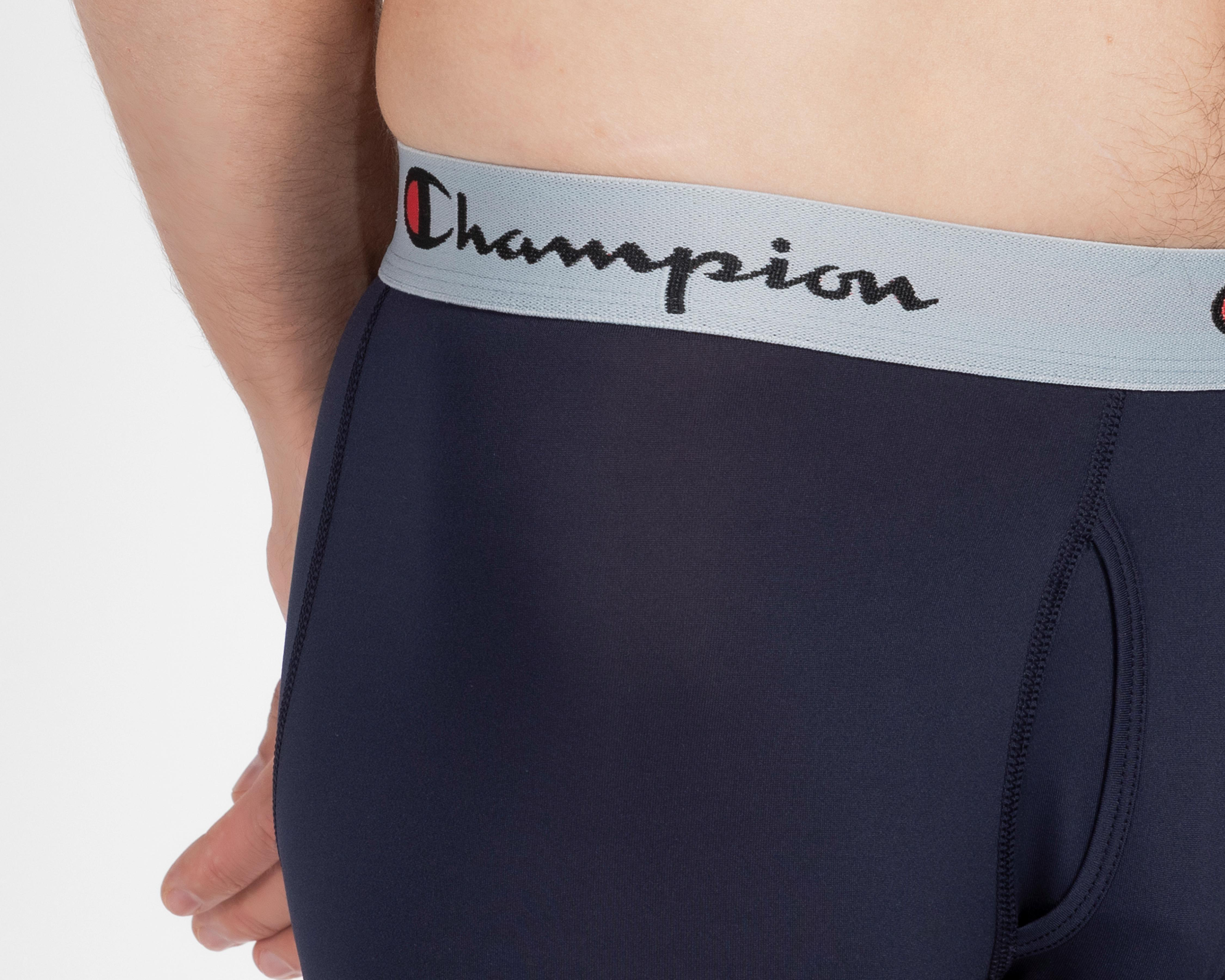 Foto 4 | Bóxer Largo Champion para Hombre 3 Piezas