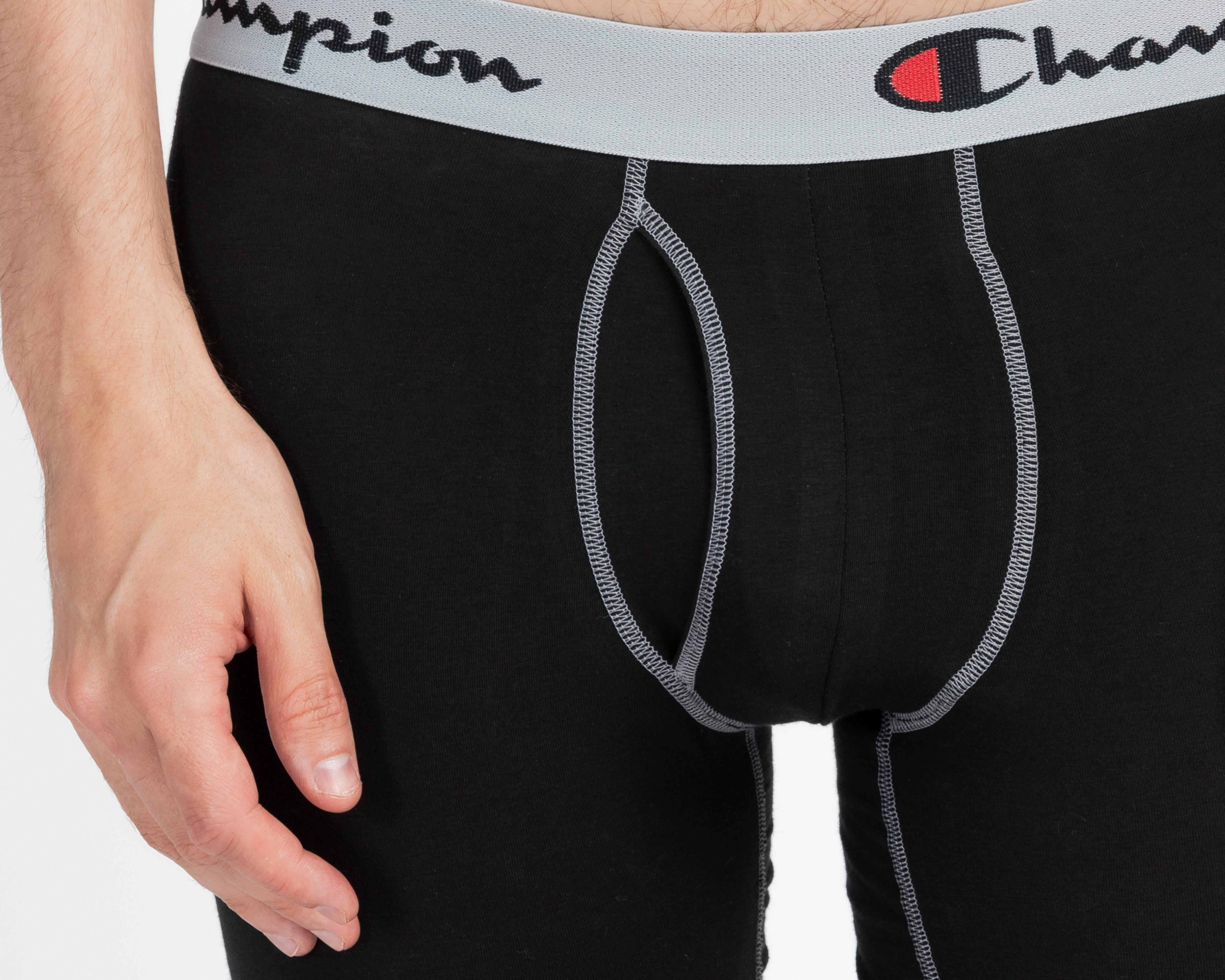 Foto 4 | Bóxer Largo Champion para Hombre 3 Piezas