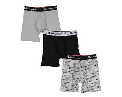 Foto 1 | Bóxer Largo Champion para Hombre 3 Piezas