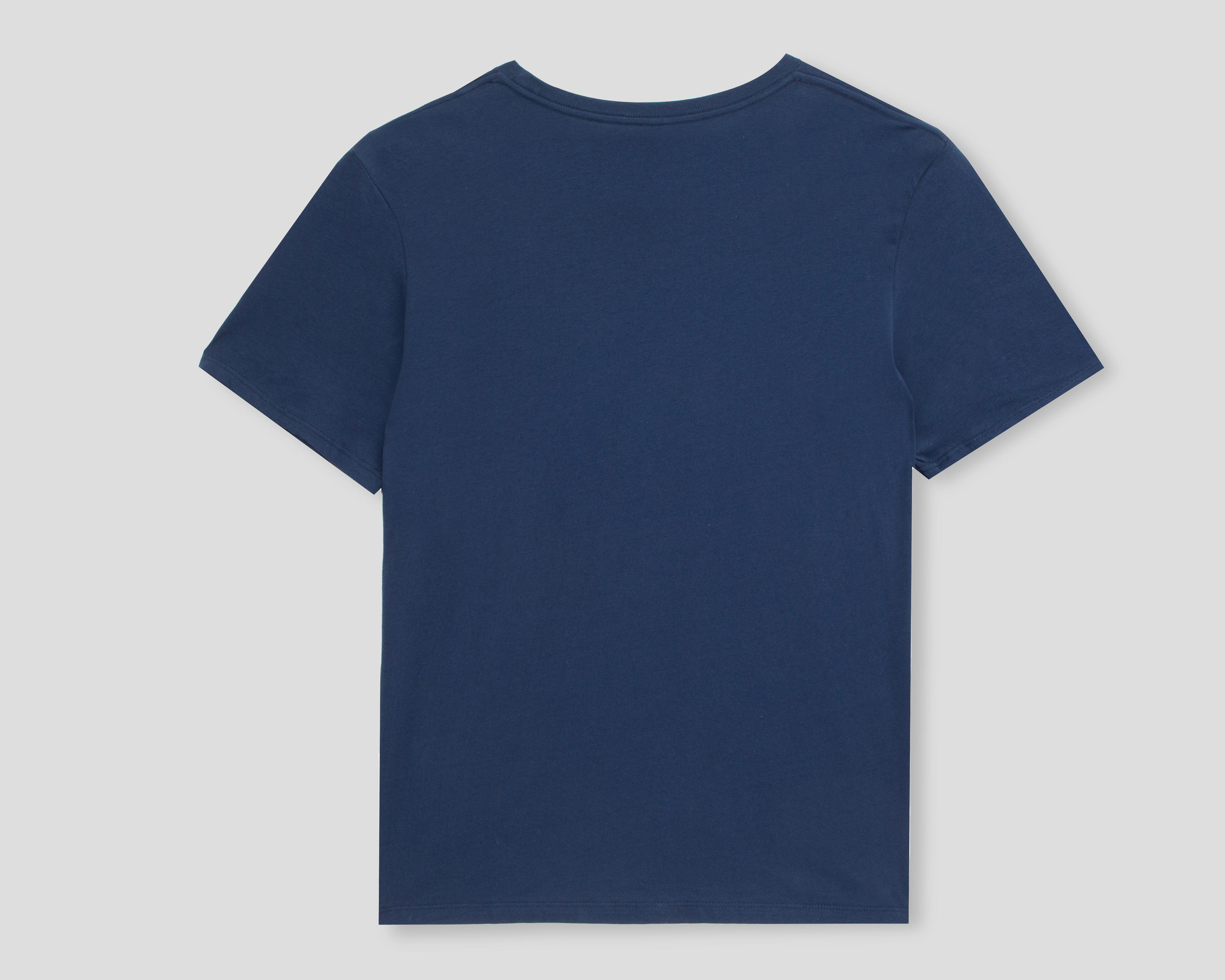 Foto 3 pulgar | Playera de Cuello Redondo Azul Levi's para Hombre