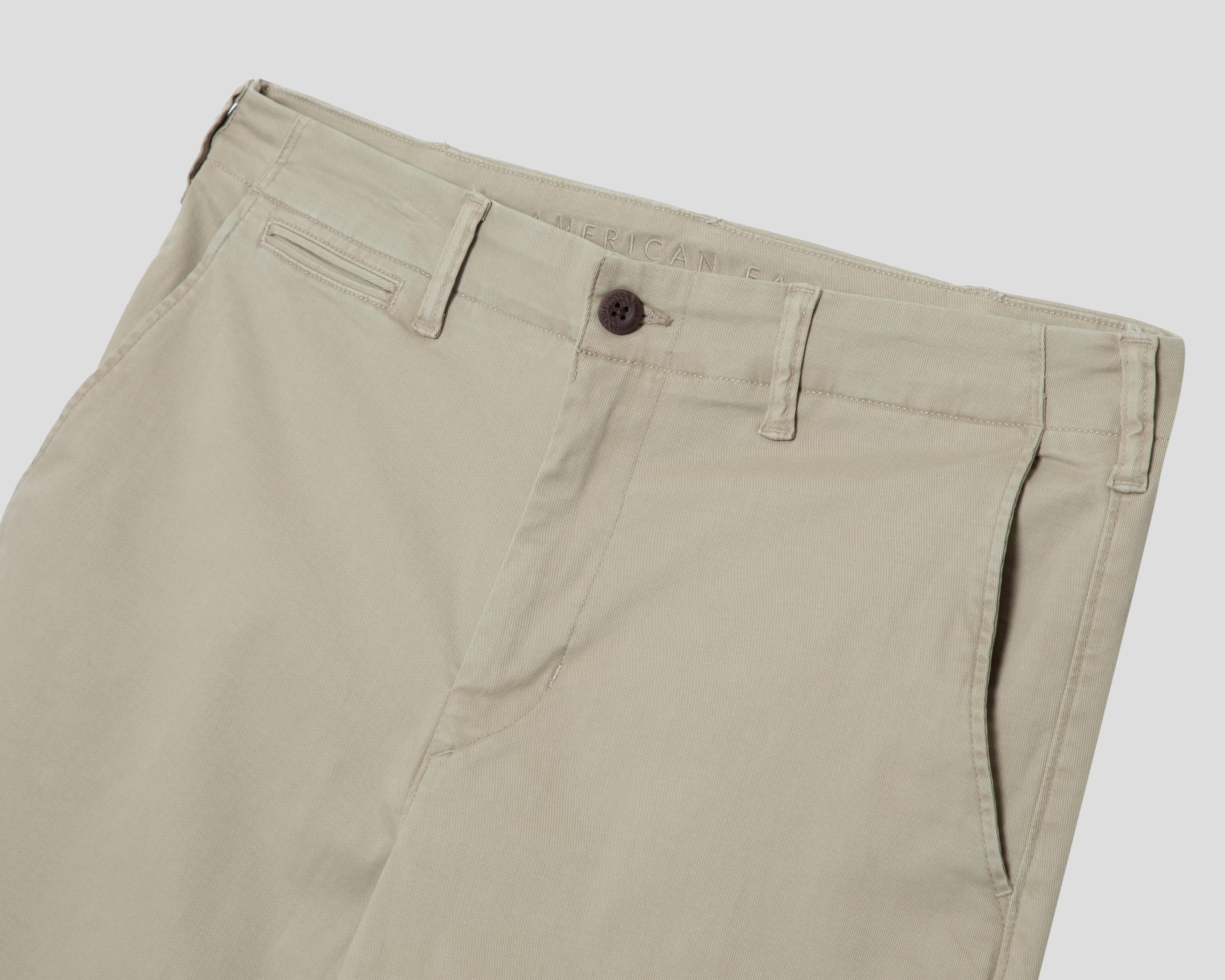 Foto 4 pulgar | Pantalón Chino American Eagle Caqui para Hombre