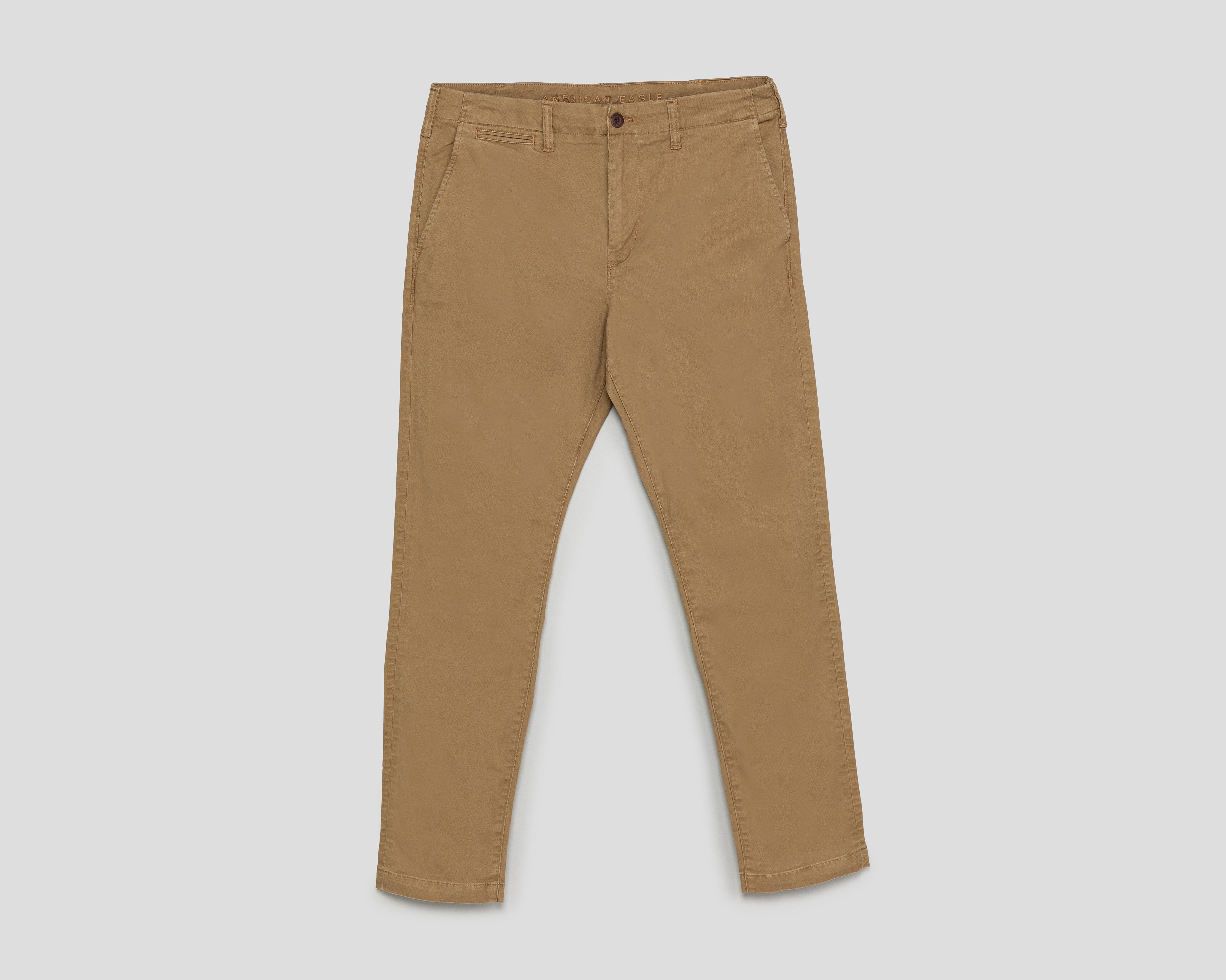 Foto 2 pulgar | Pantalón Khaki American Eagle para Hombre
