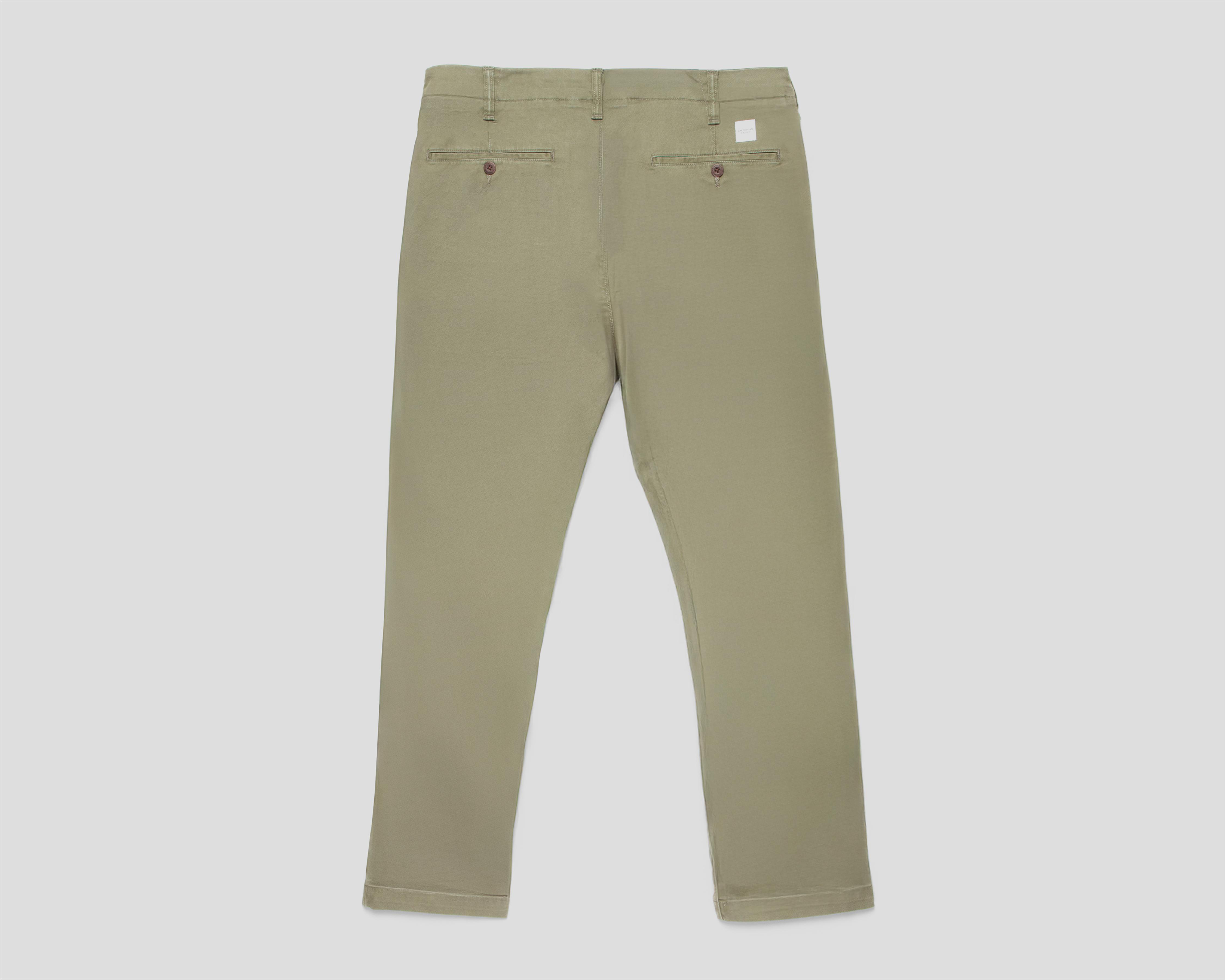 Foto 3 pulgar | Pantalón Khaki American Eagle Slim para Hombre