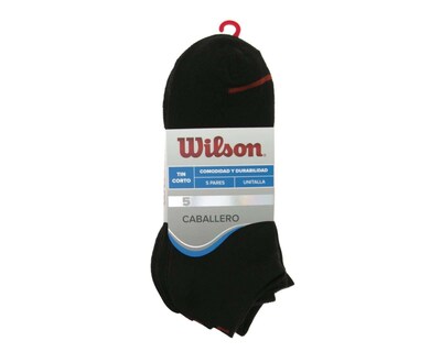 Foto 3 | Calcetas Deportivas Tines Wilson para Hombre 5 Pares