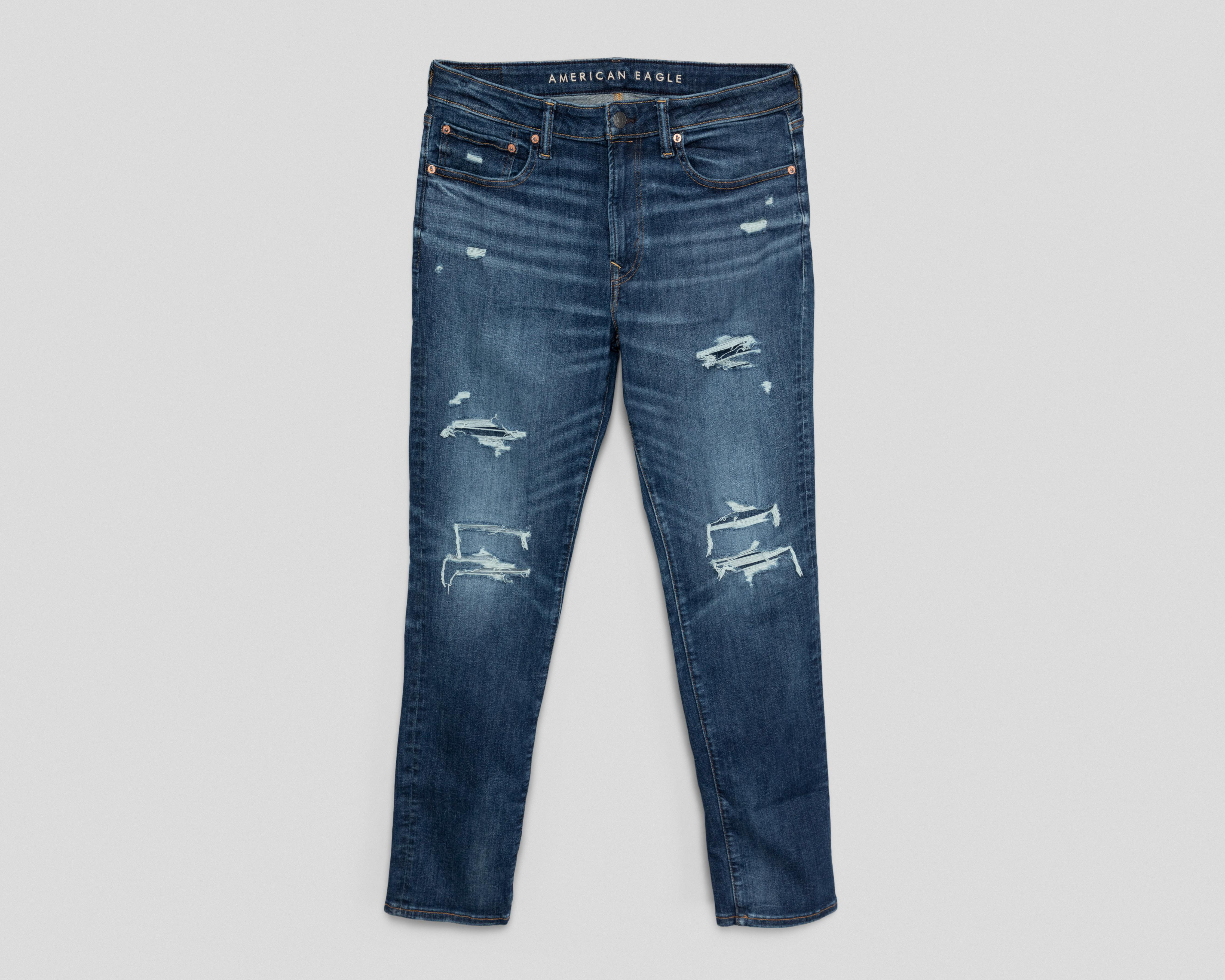Foto 2 pulgar | Jeans Slim American Eagle Medium Wash para Hombre