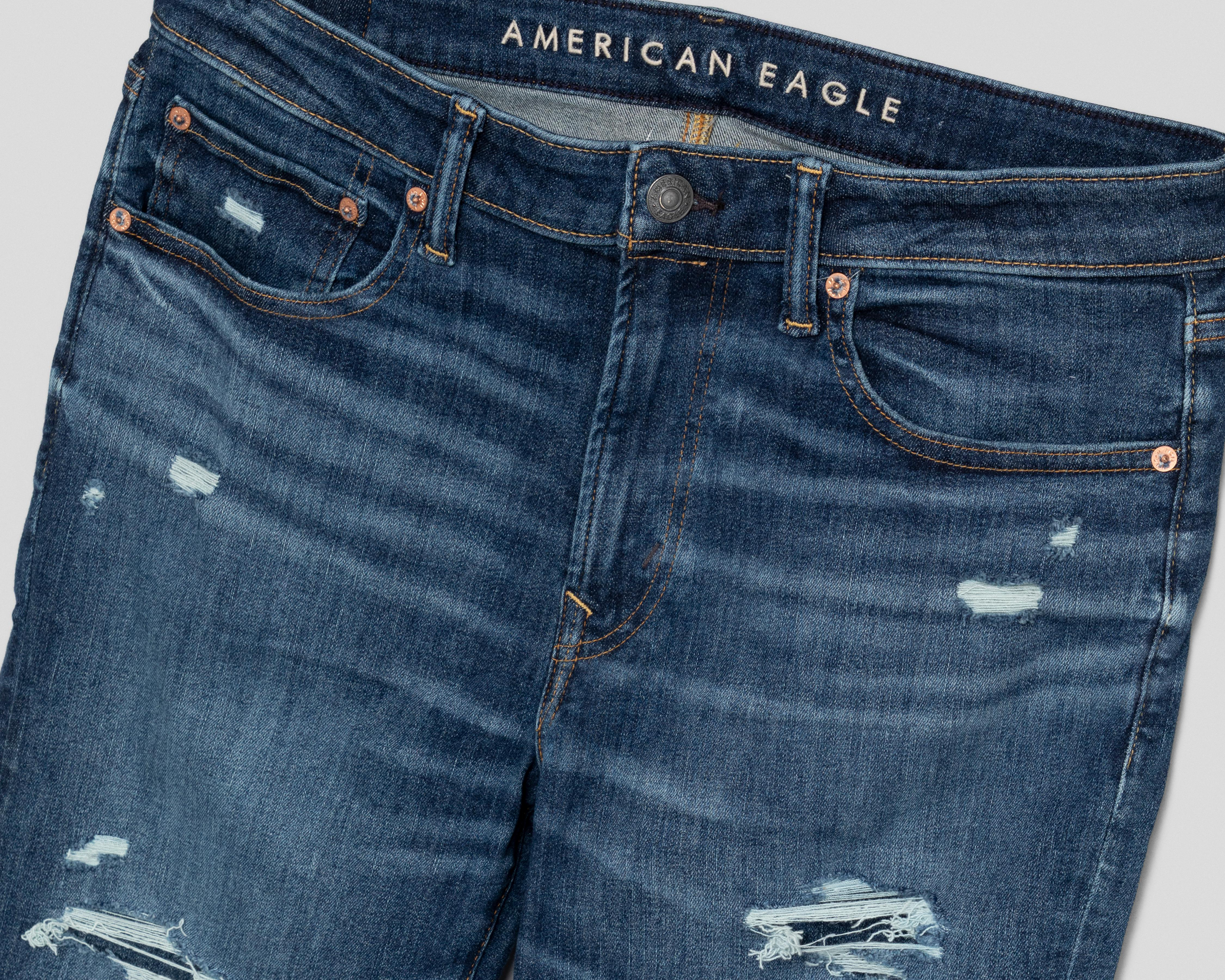 Foto 4 pulgar | Jeans Slim American Eagle Medium Wash para Hombre