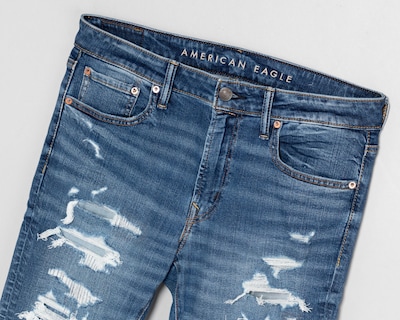 Foto 3 | Jeans Skinny American Eagle Medium Bright Indigo para Hombre