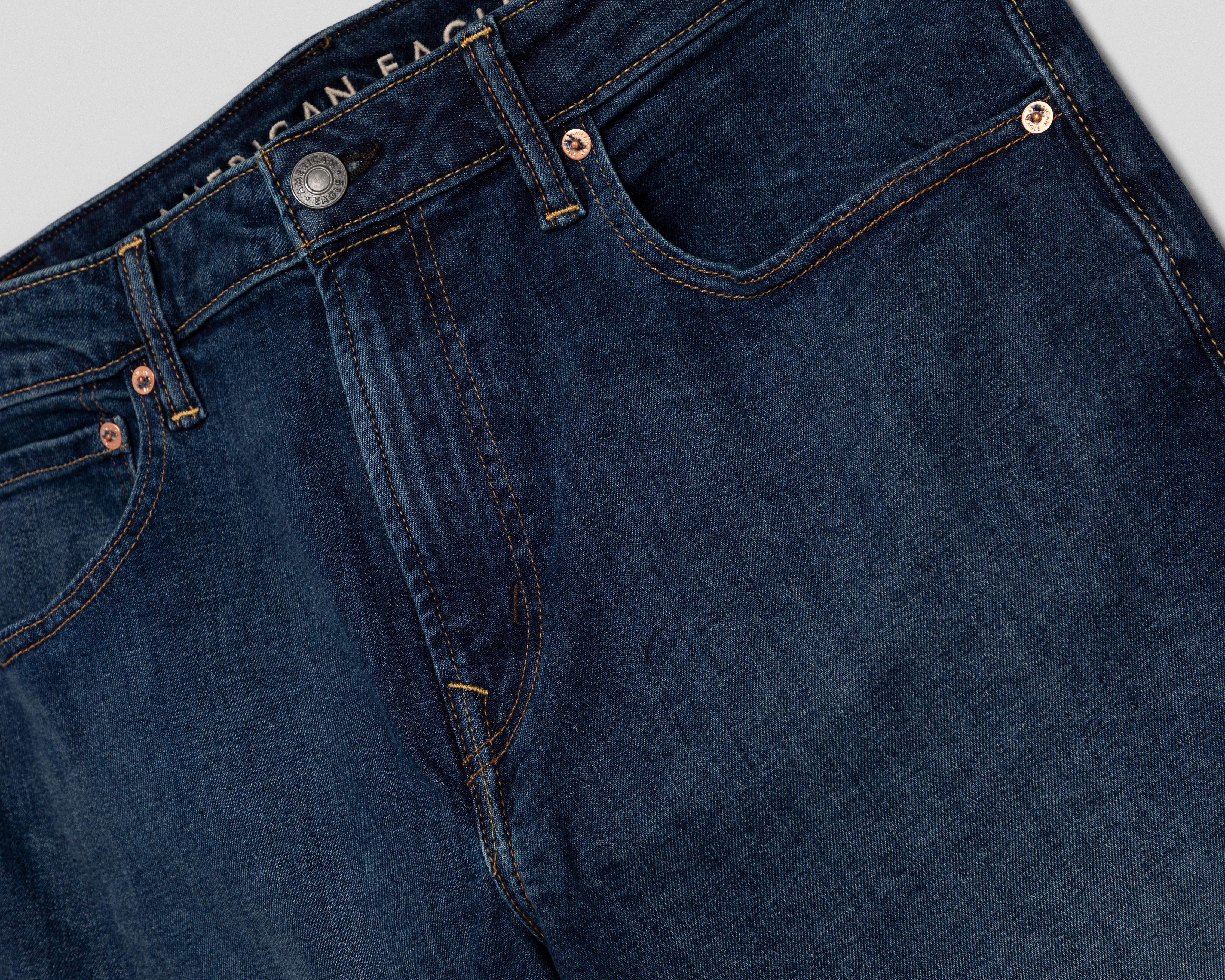 Foto 4 pulgar | Jeans Slim Straight American Eagle Dark Clean para Hombre