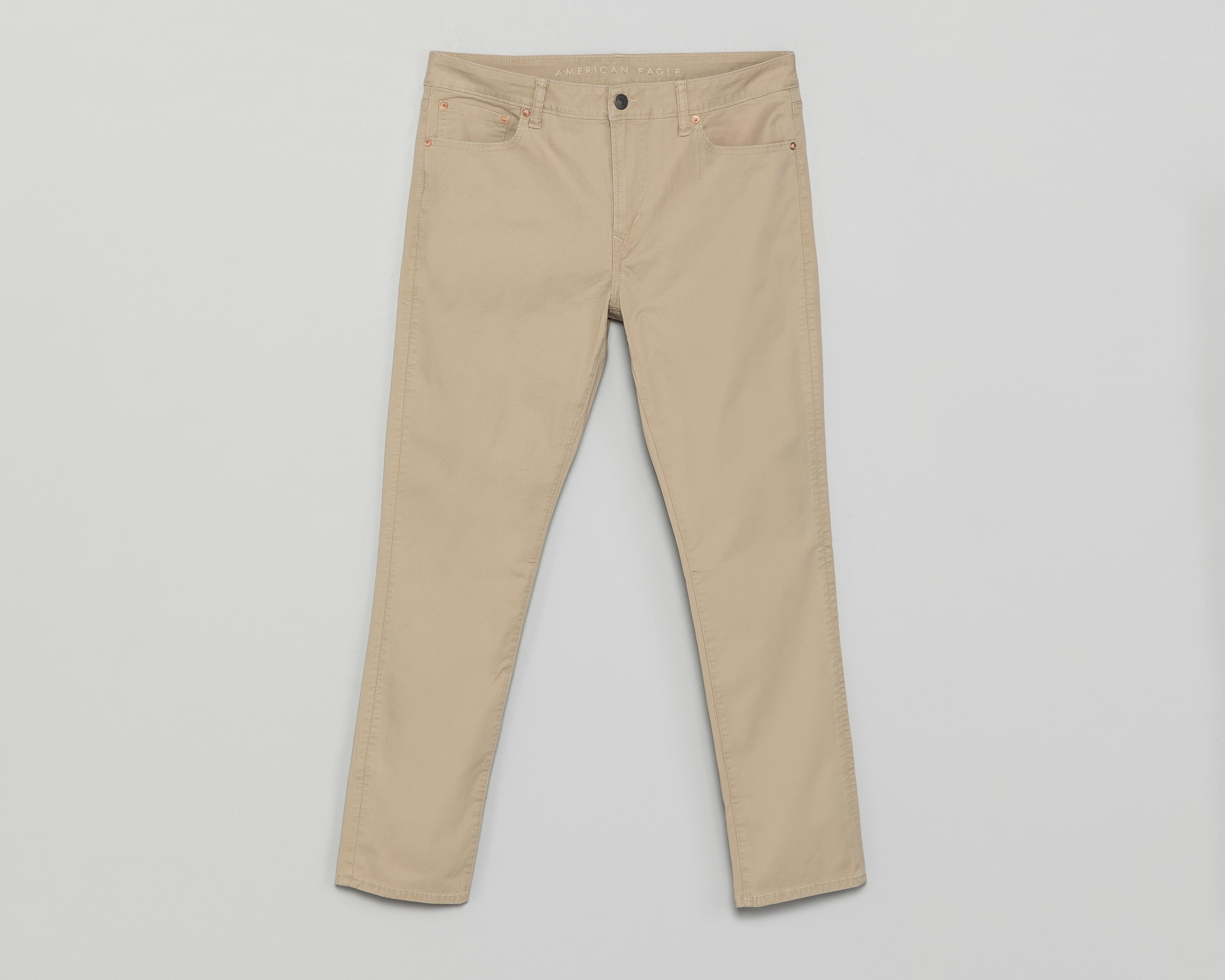 Foto 2 pulgar | Pantalón Chino American Eagle Light Value Slim Straight para Hombre
