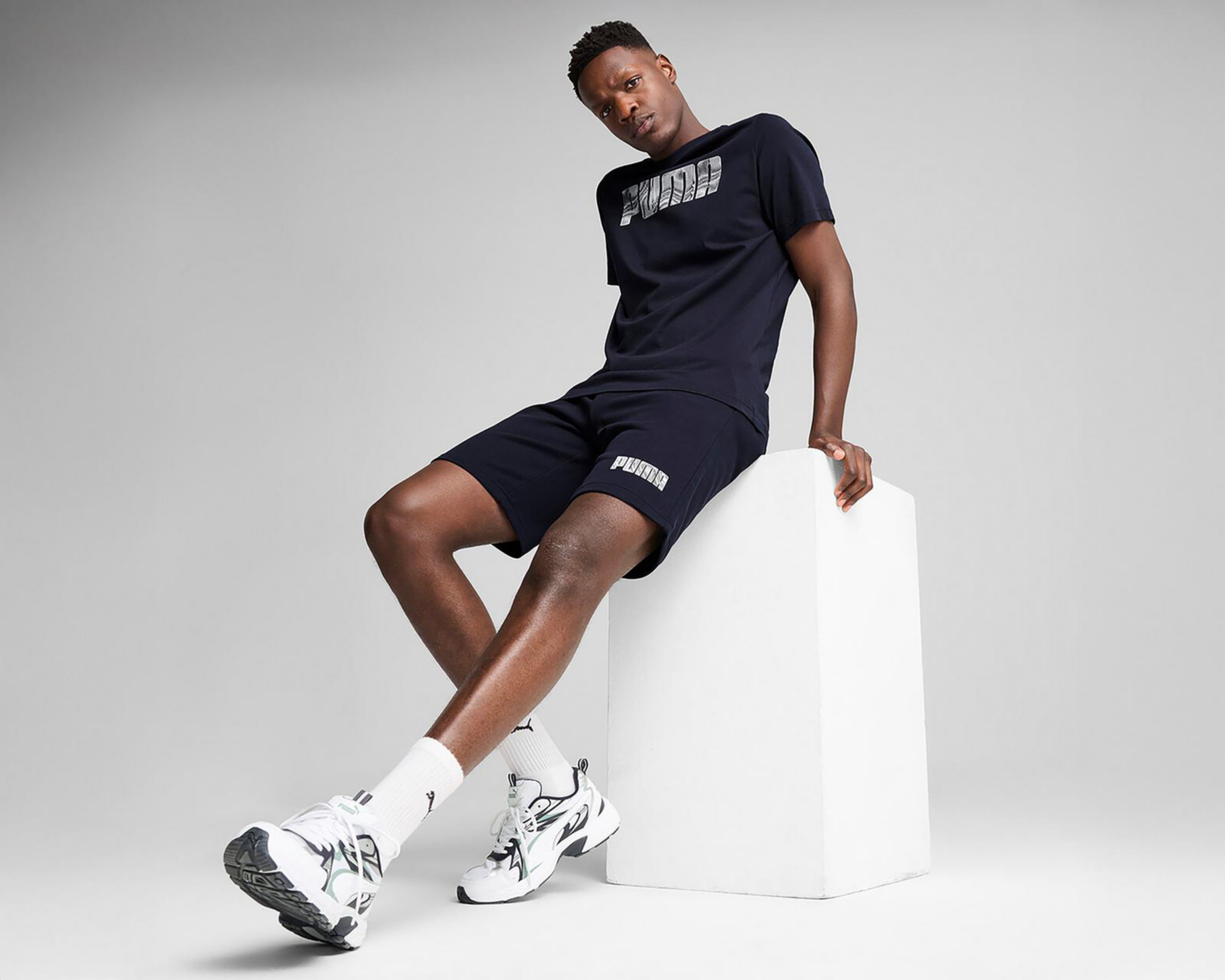 Foto 5 | Short Deportivo Puma para Hombre