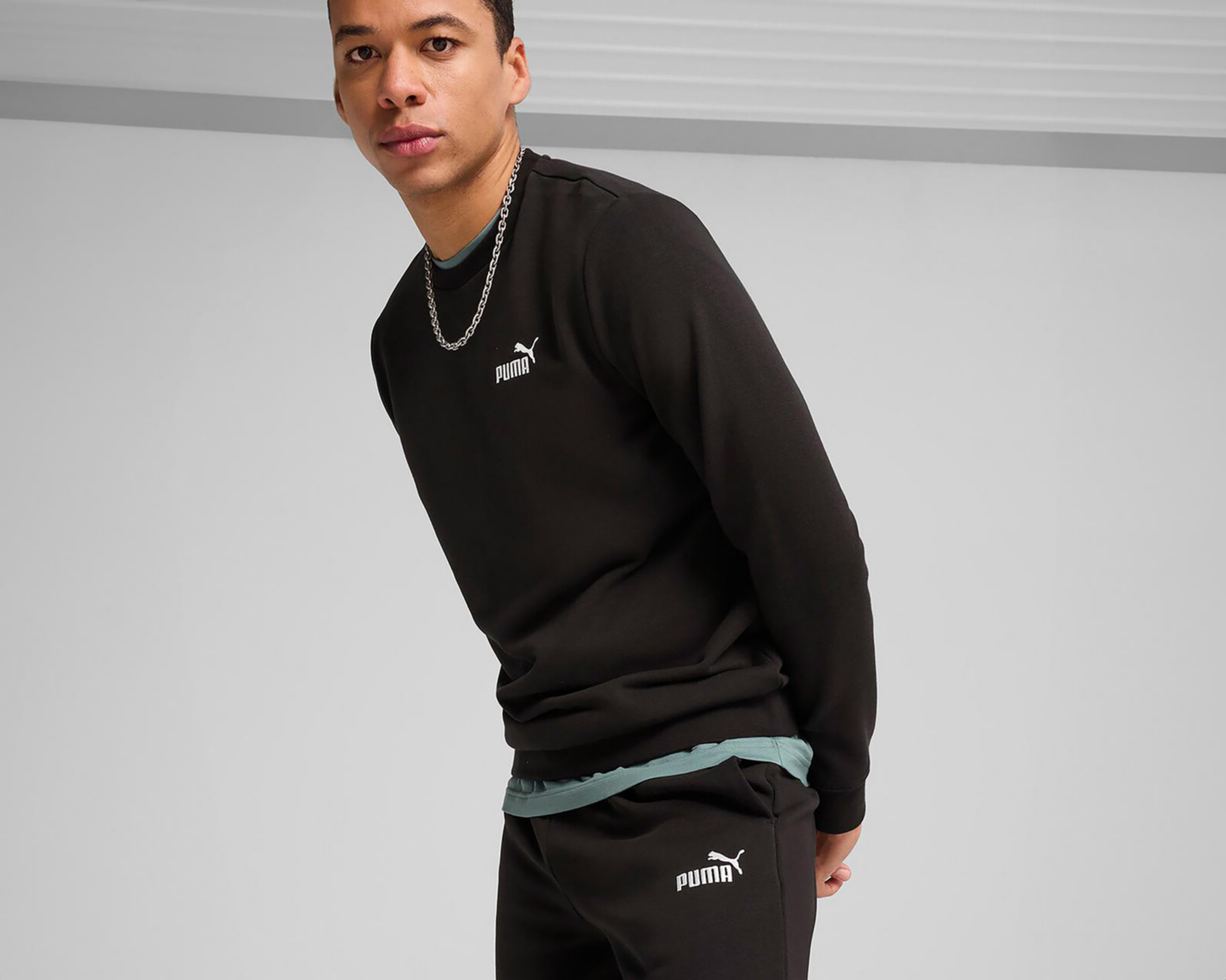 Foto 4 pulgar | Pants de Entrenamiento Puma Essentials No. 1 para Hombre