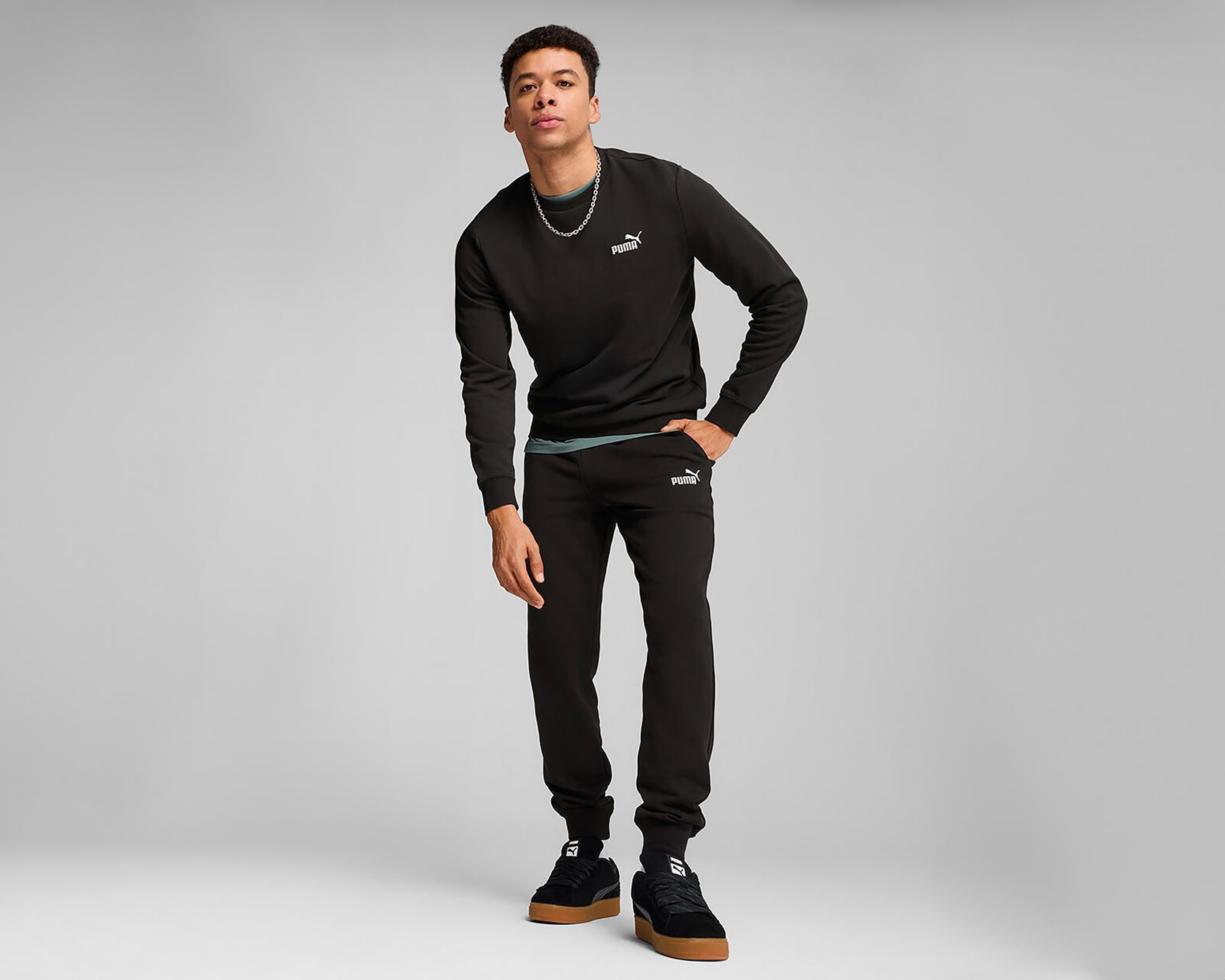 Foto 6 pulgar | Pants de Entrenamiento Puma Essentials No. 1 para Hombre