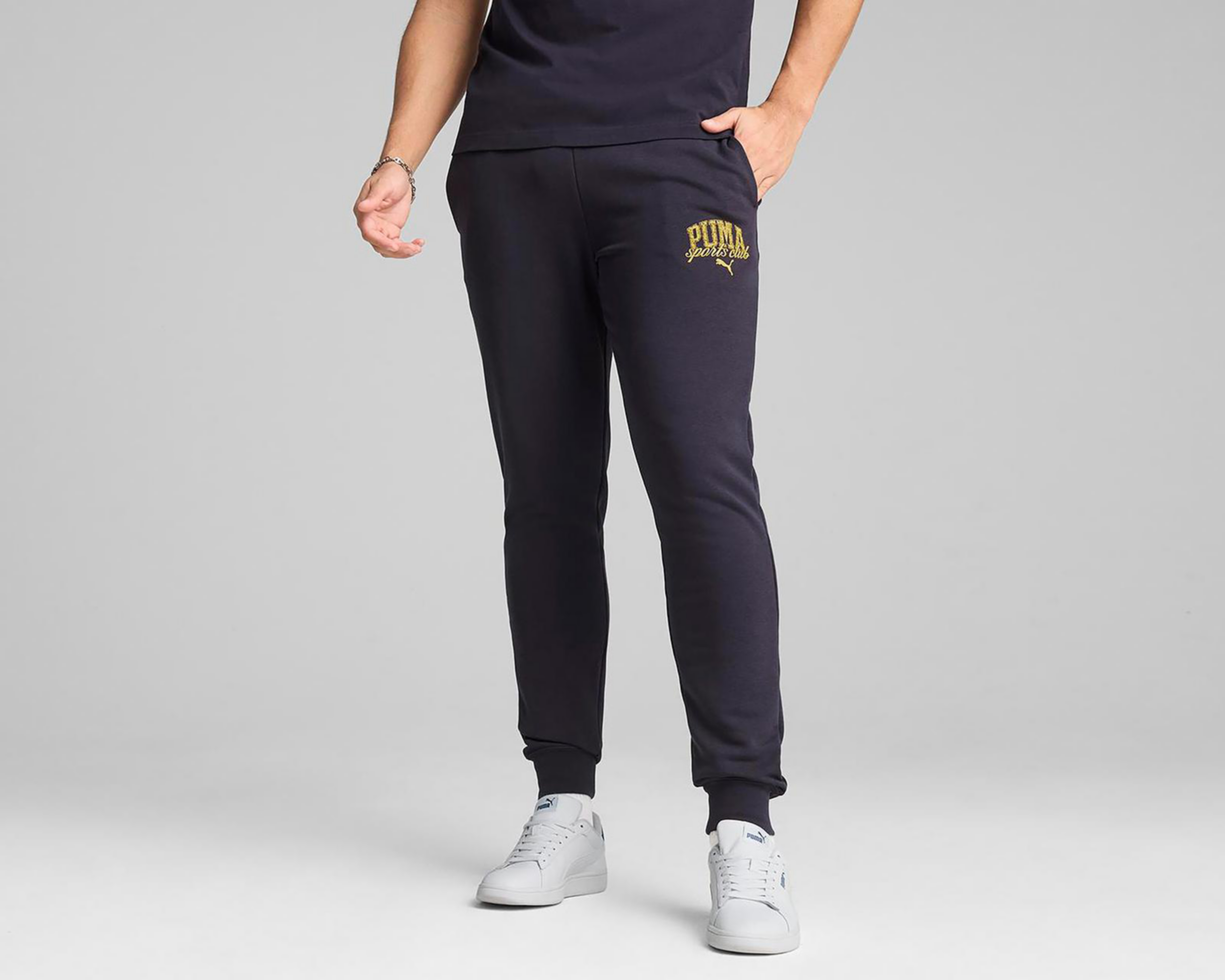 Foto 4 pulgar | Pants de Entrenamiento Puma Essentials No. 1 Logo Sweatpants TR CL para Hombre