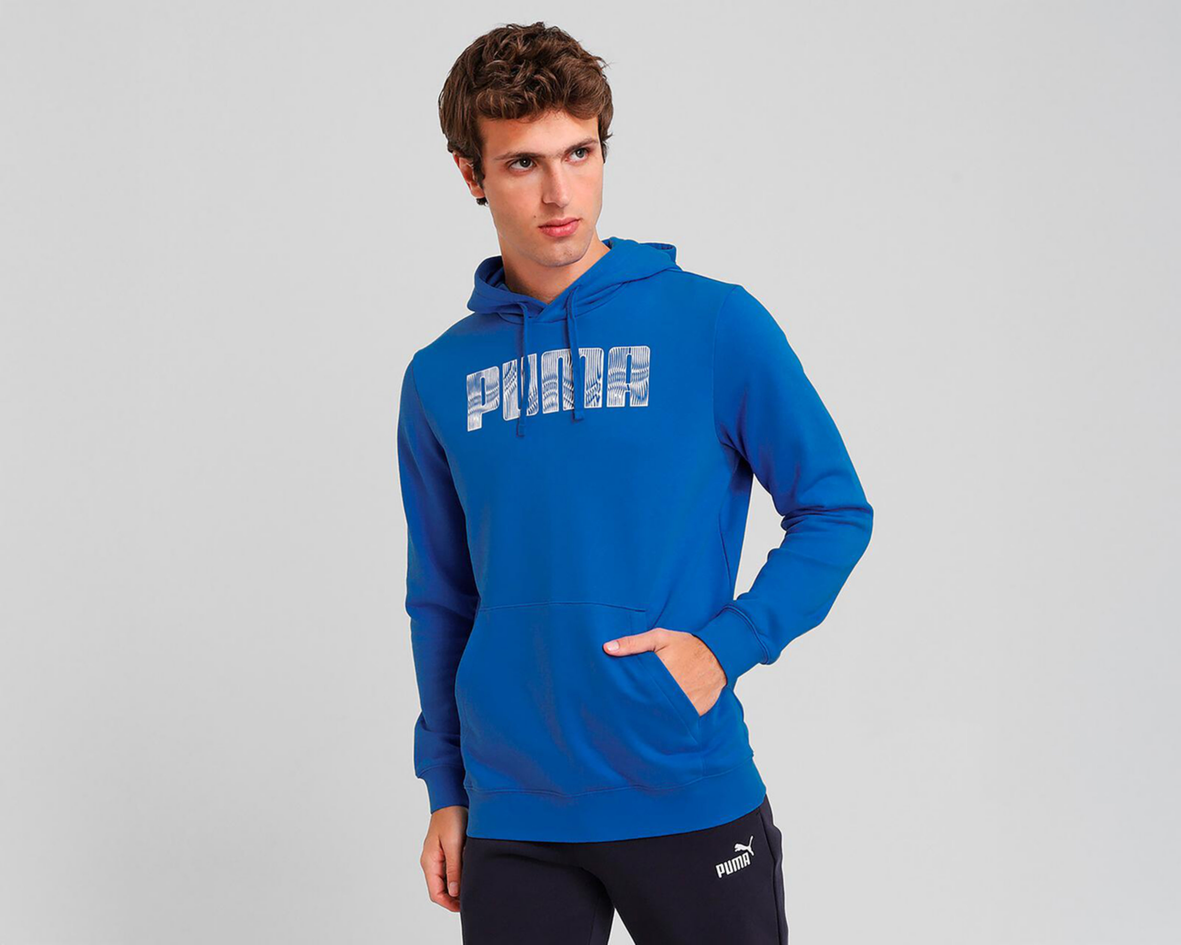 Foto 3 | Sudadera Puma con Capucha para Hombre