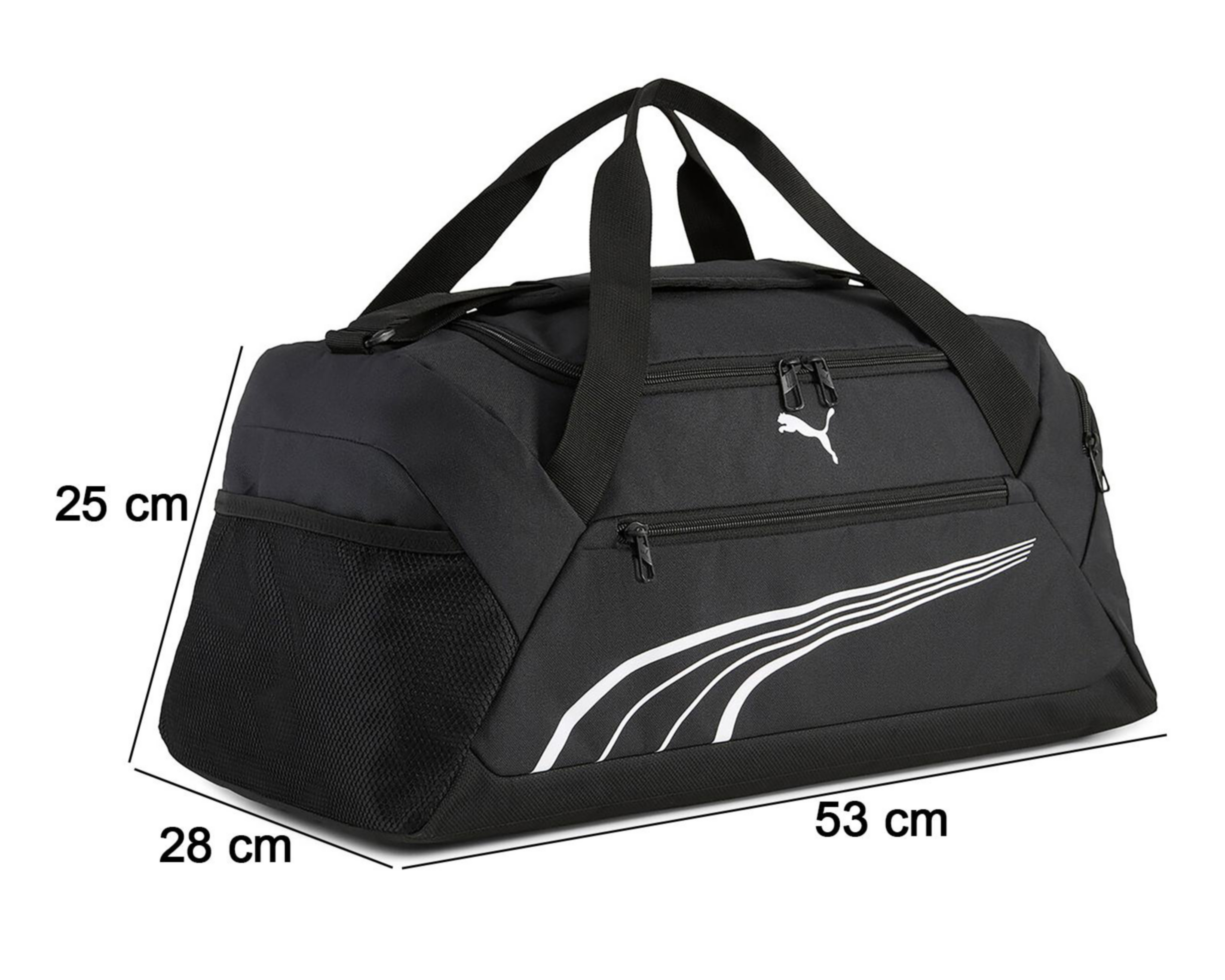 Foto 8 pulgar | Maleta Deportiva Puma Fundamental Negra