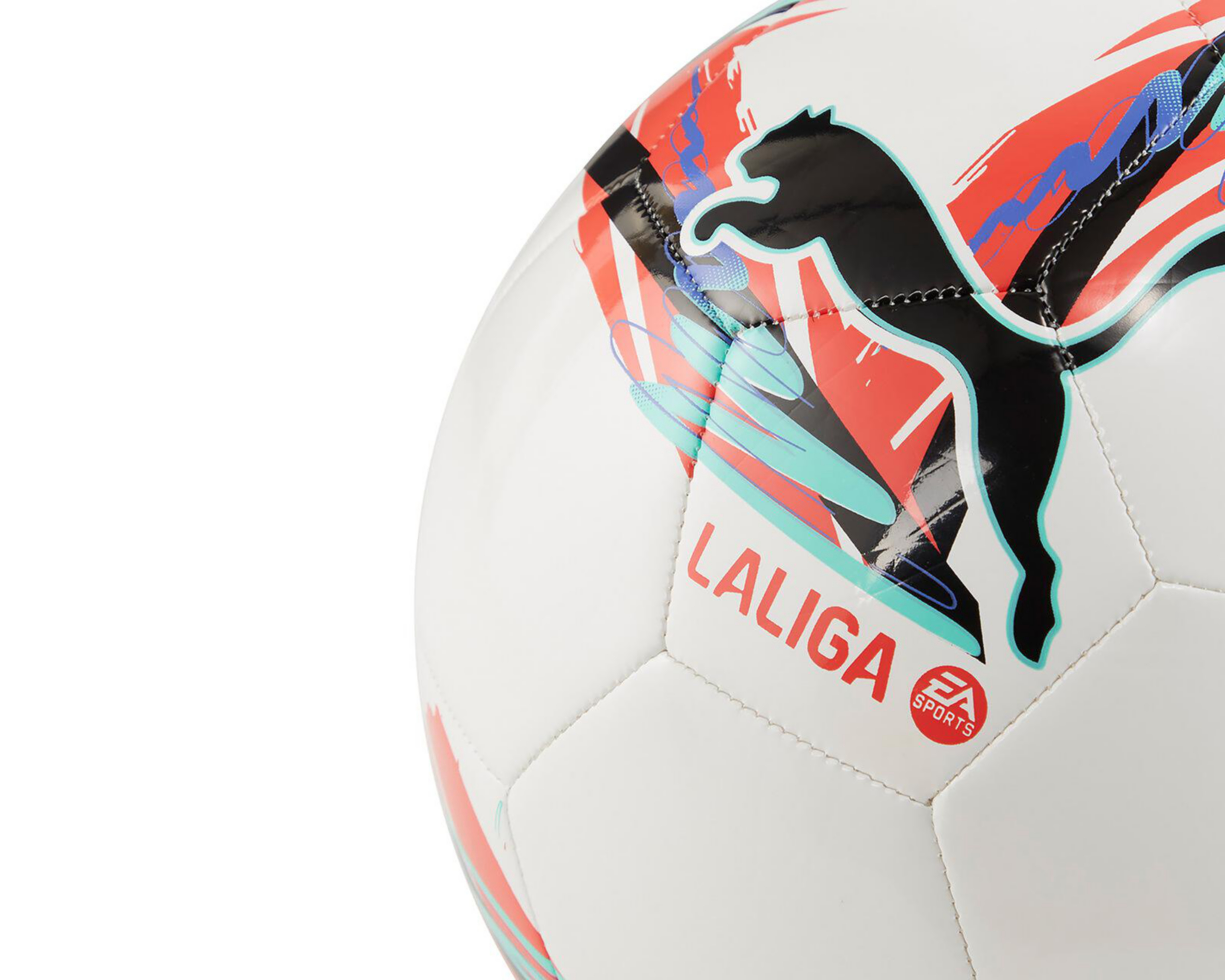 Foto 4 pulgar | Balón Puma Orbita Laliga 1 Tamaño 5