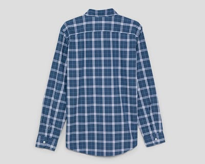 Foto 2 | Camisa Casual de Algodón American Eagle Regular a Cuadros para Hombre