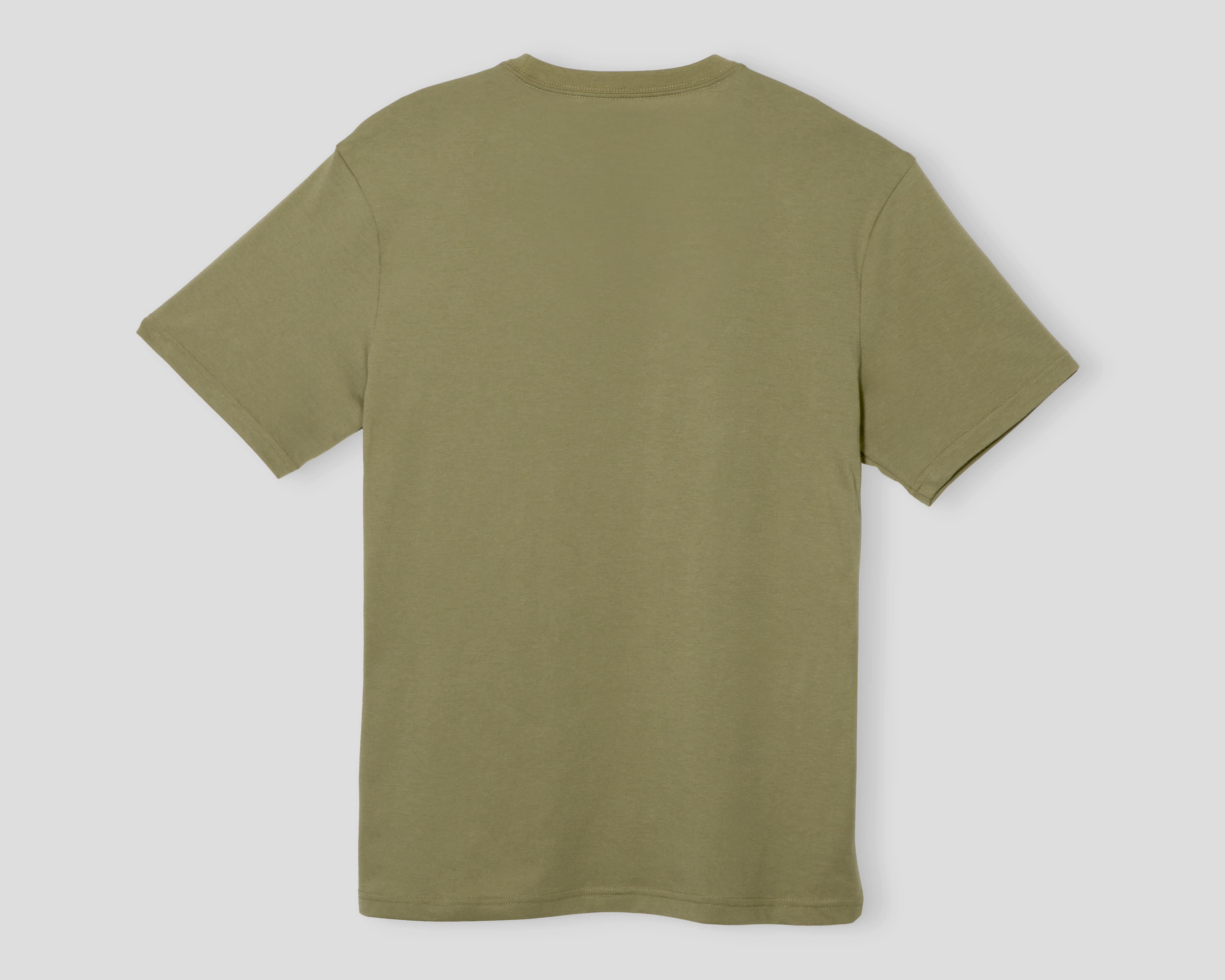 Foto 3 pulgar | Playera de Cuello Redondo Verde Oliva American Eagle para Hombre