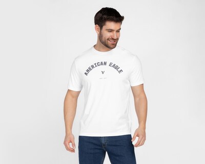Foto 1 | Playera American Eagle Cuello Redondo para Hombre