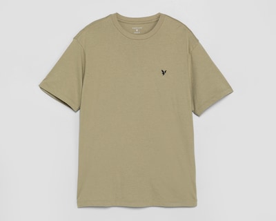 Foto 1 | Playera Cuello Redondo American Eagle Beige para Hombre